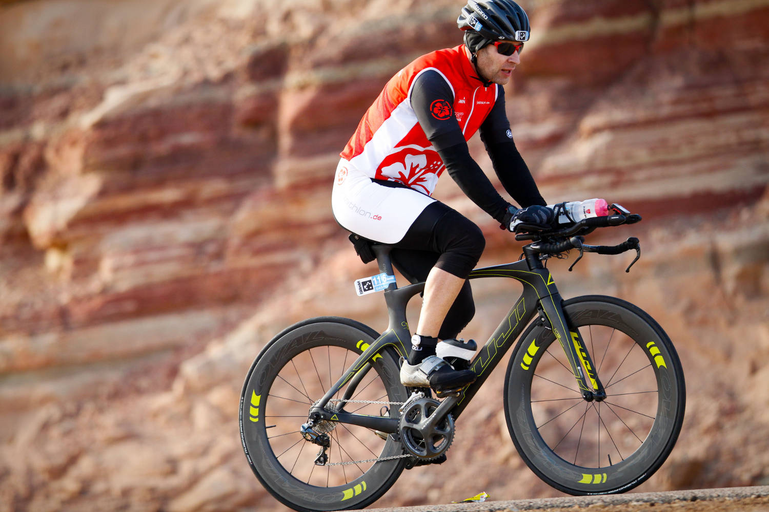 Rennbericht Israman: Sturm und Regen zum Warmup