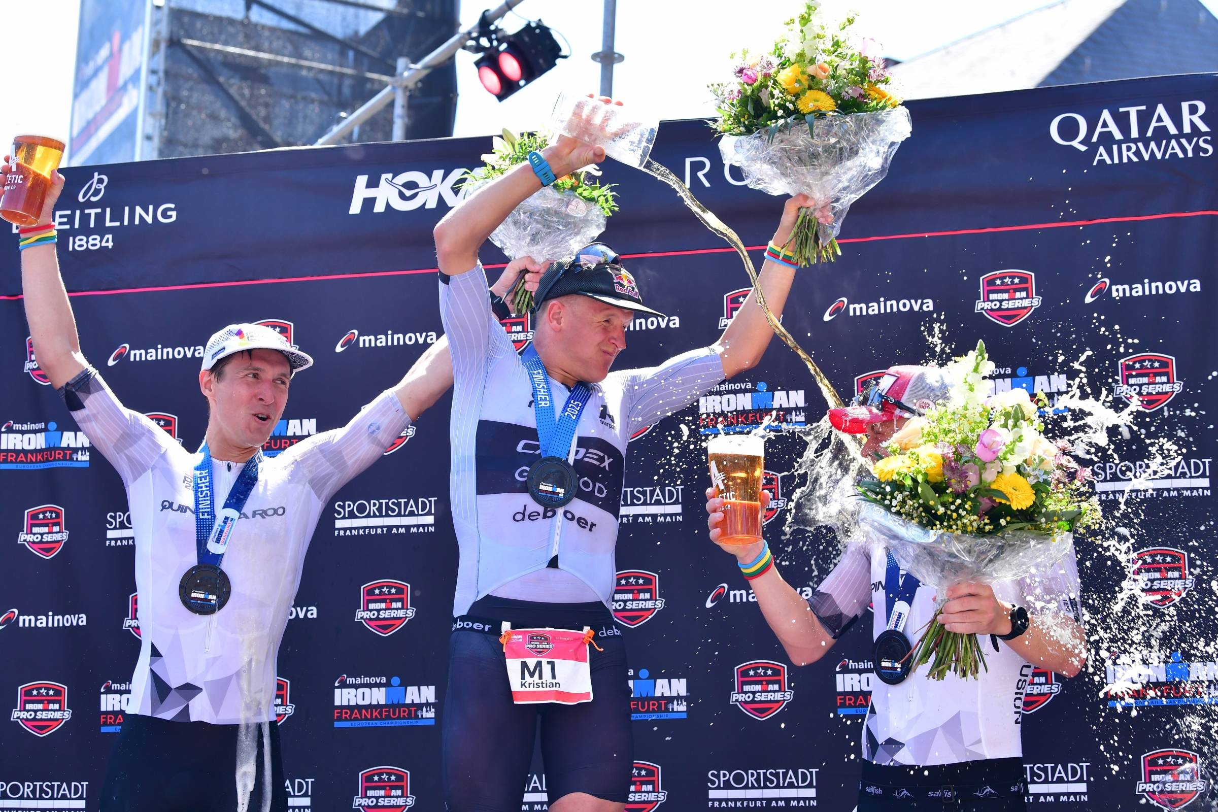 IRONMAN FRANKFURT 2025: Kristian Blummenfelt gewinnt bei Hitzerennen in Frankfurt mit neuem Streckenrekord, Patrick Lange Platz 7