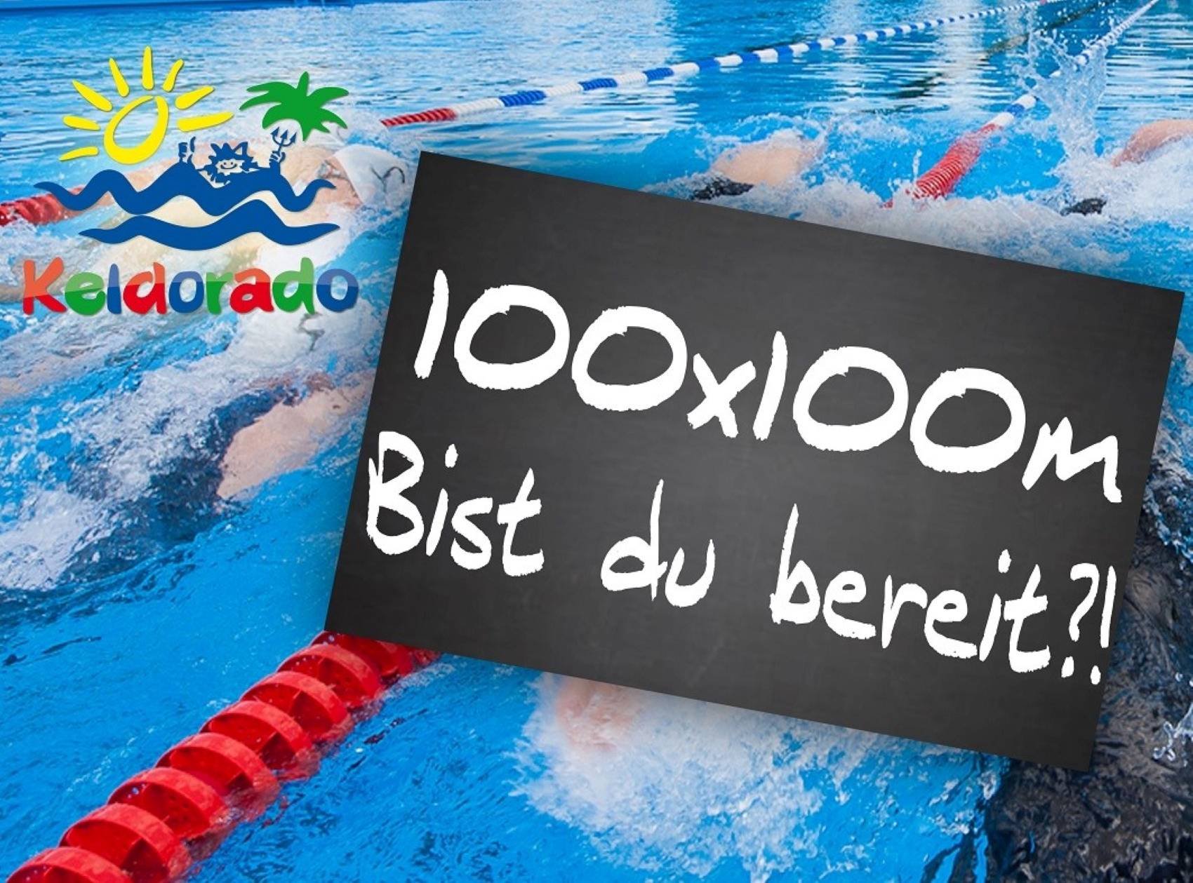 Veranstaltungstipp: 100x100 Schwimmen am 12. April in Kelheim