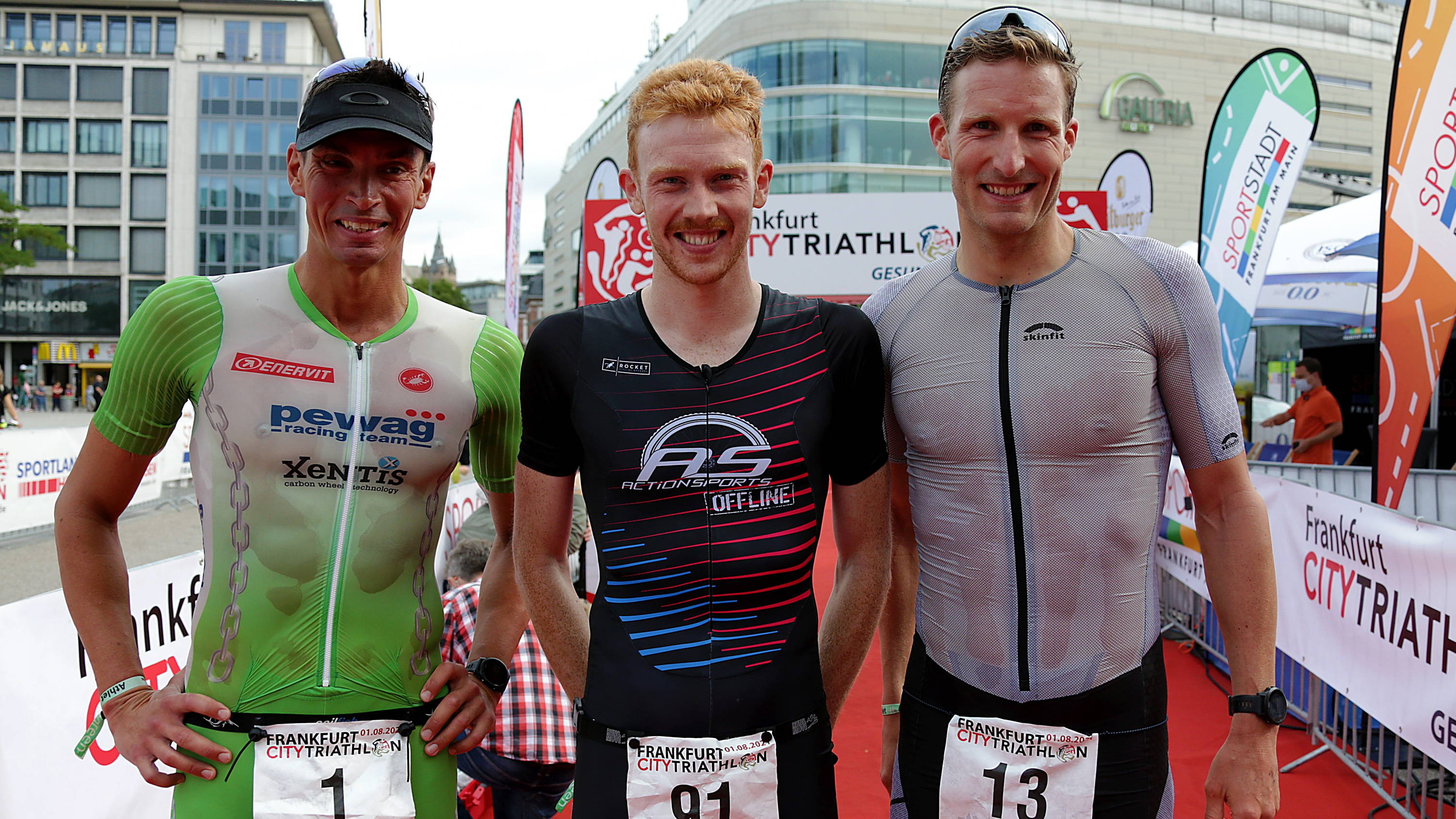 Hochklassiges Starterfeld beim Frankfurt City Triathlon