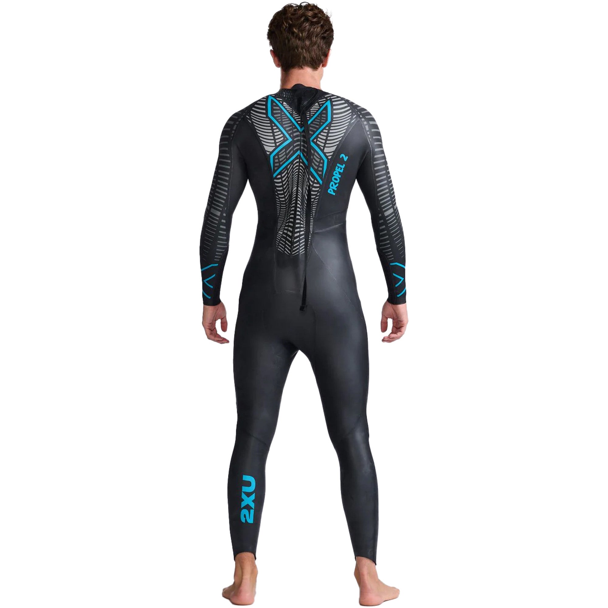 2XU P:2 Propel, Neoprenanzug, Herren, schwarz/aloha, 2025