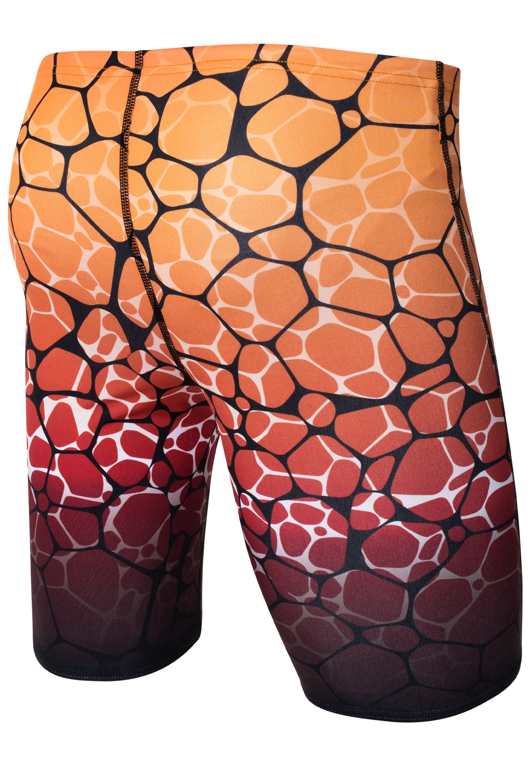 Sailfish Mens Durability Sunrise, Jammer, Badehose, rot/orange