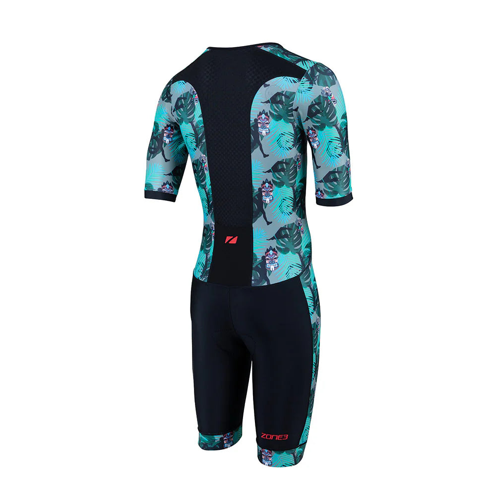 Zone3 Activate + Momentum II Trisuit, Full Zip, Kurzarm, Herren