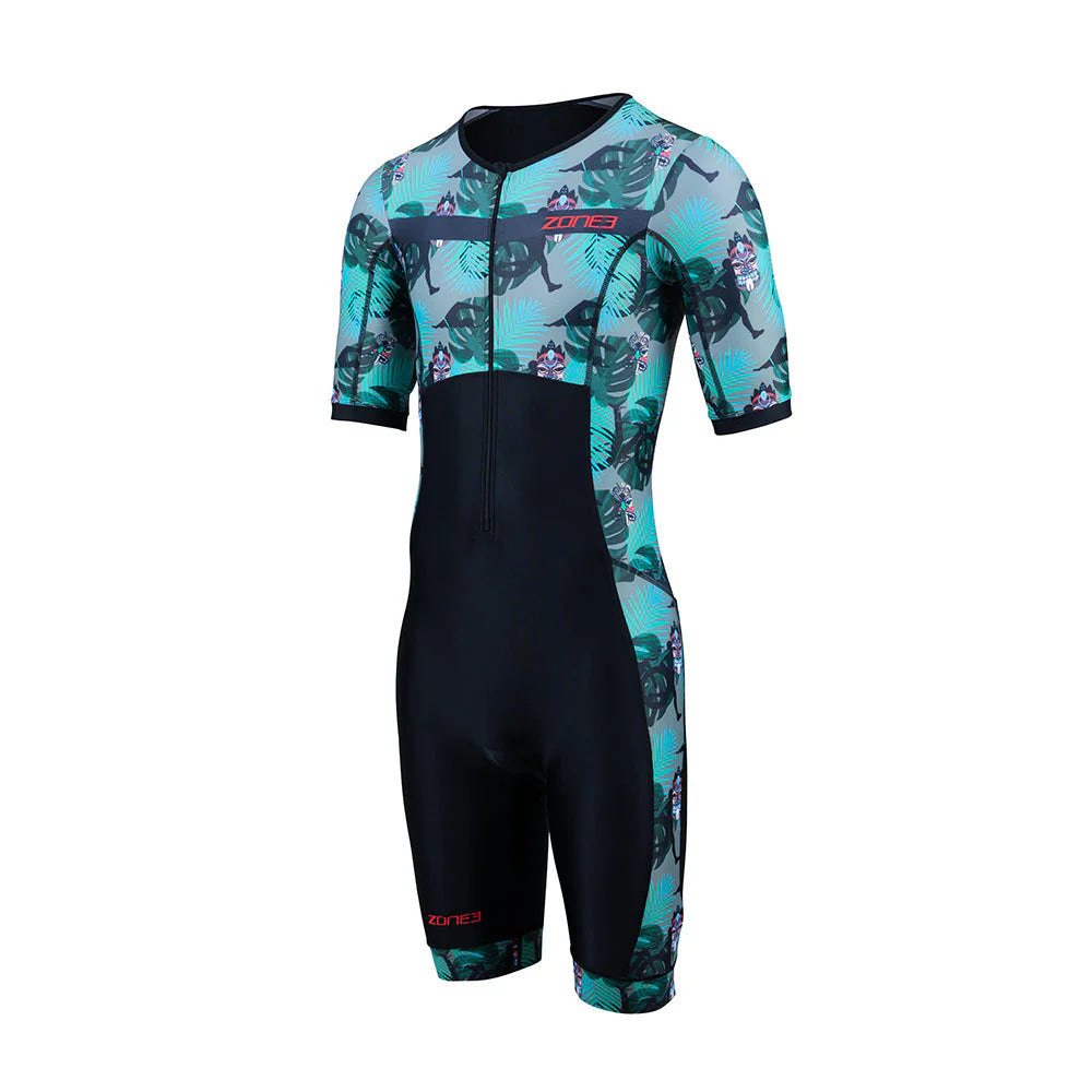 Zone3 Activate + Momentum II Trisuit, Full Zip, Kurzarm, Herren