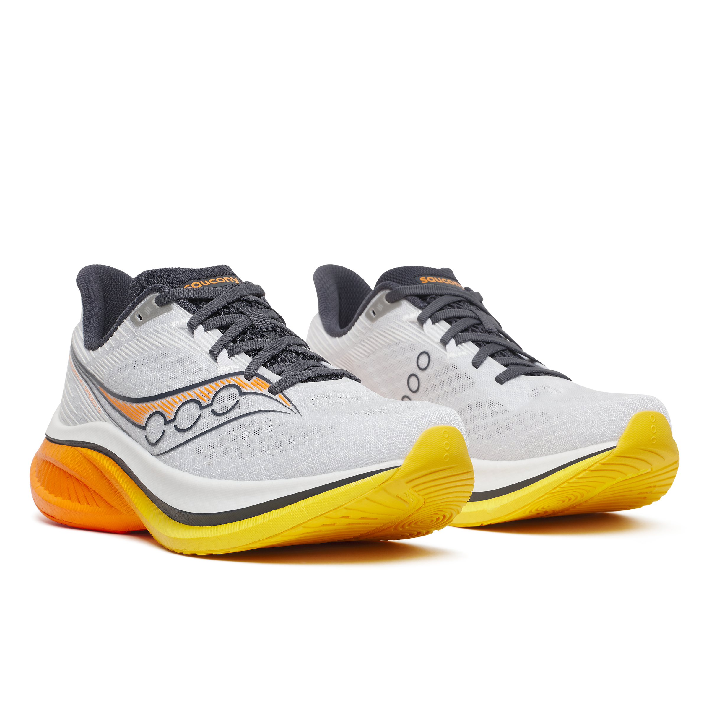 Saucony Endorphin Speed 5, Laufschuh, Herren, White/Fuego