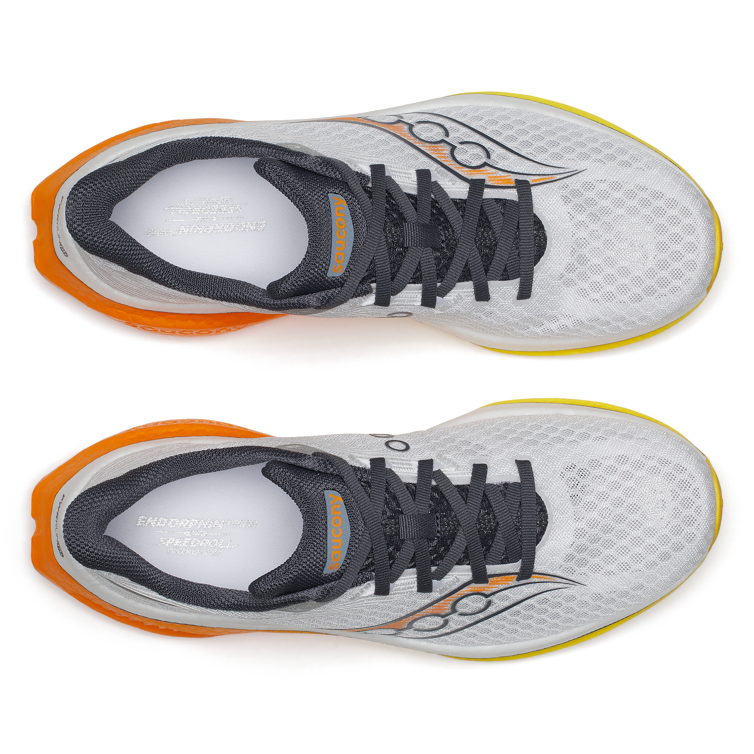 Saucony Endorphin Speed 5, Laufschuh, Herren, White/Fuego
