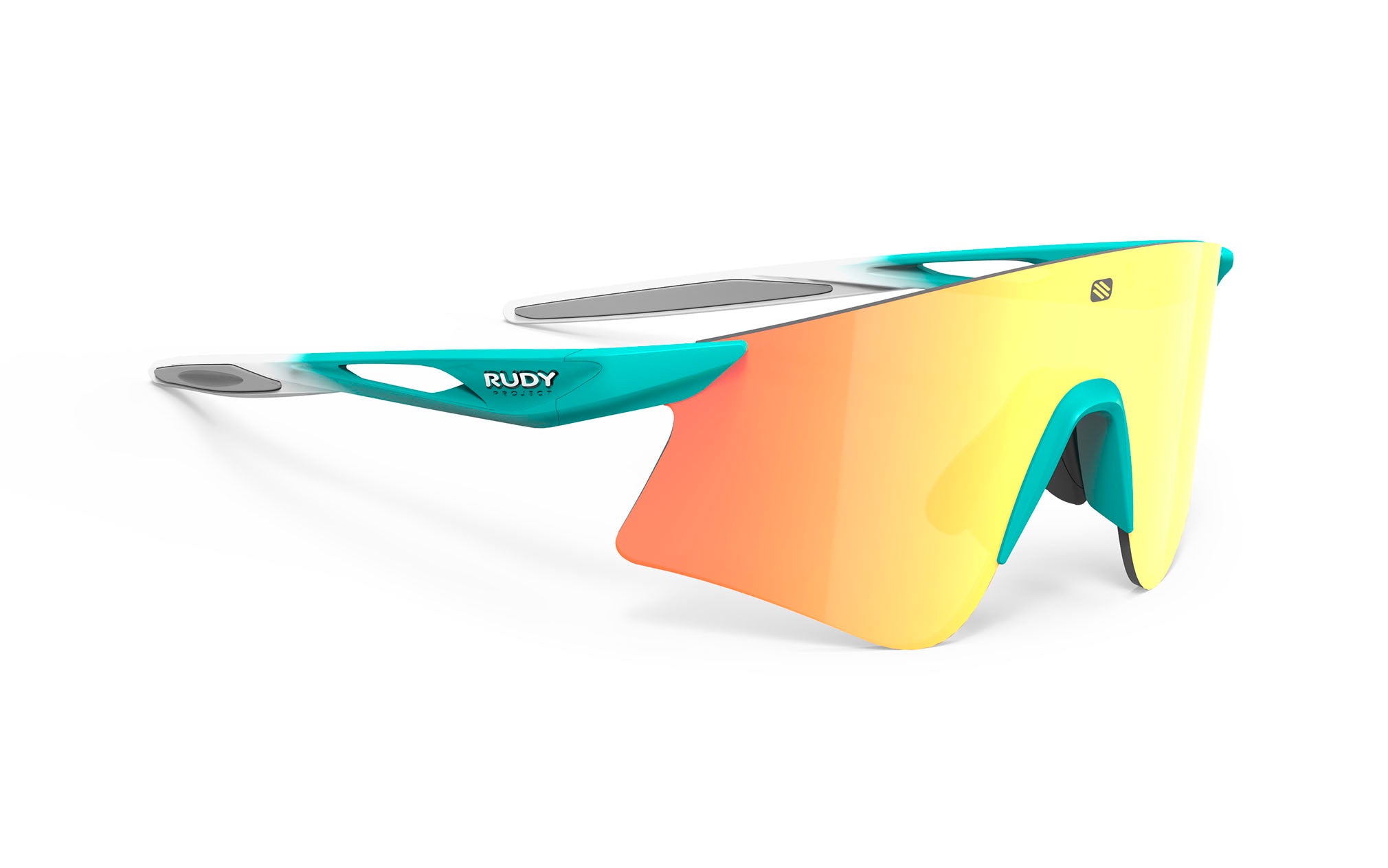 RUDY Project Astral, Multilaser Orange/Emerald Faded White Matte, Radbrille, Sportbrille