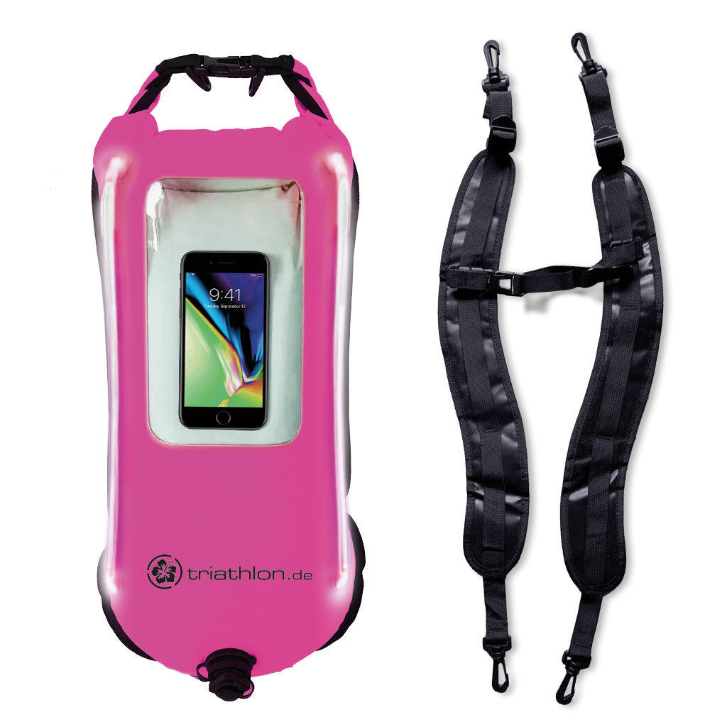 triathlon.de Swim & Safety Buoy, Ultimate, pink