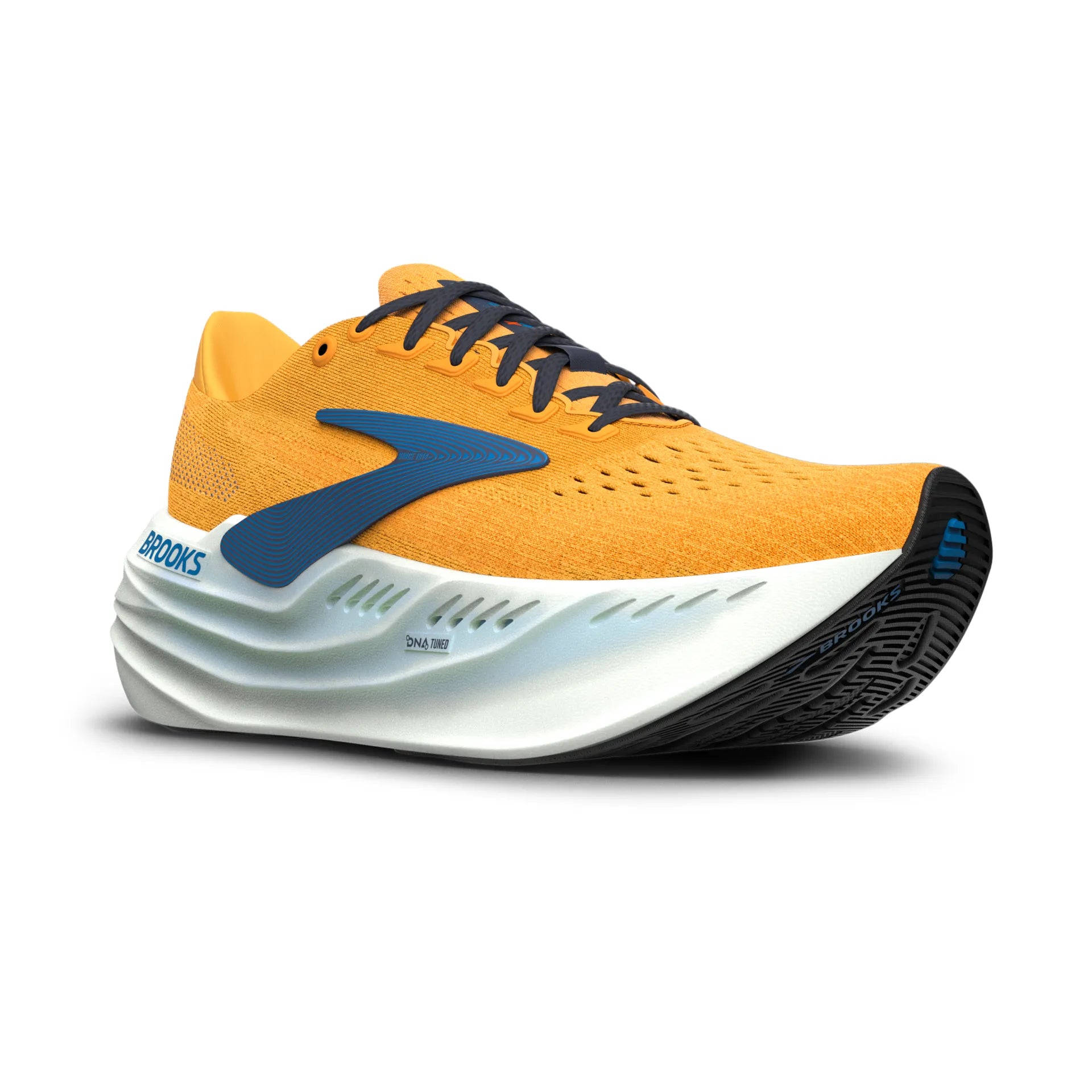 Brooks Glycerin Max, Laufschuh, Herren, Blazing Orange/Blue/White