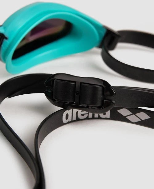 Arena Schwimmbrille Cobra Tri Swipe Mirror, Emerald-Peacock