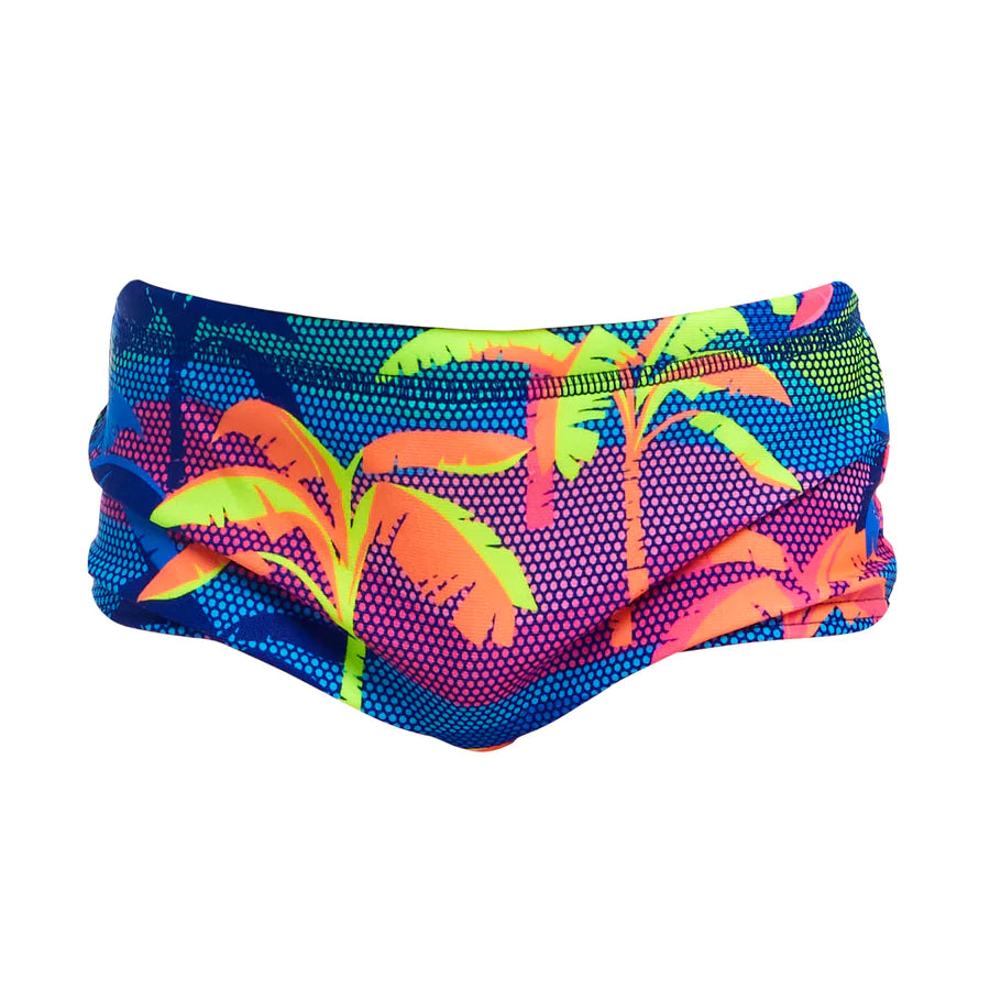 Way Funky, Funky Trunks, Eco Printed Trunks Palm A Lot, Badehose, Kinder