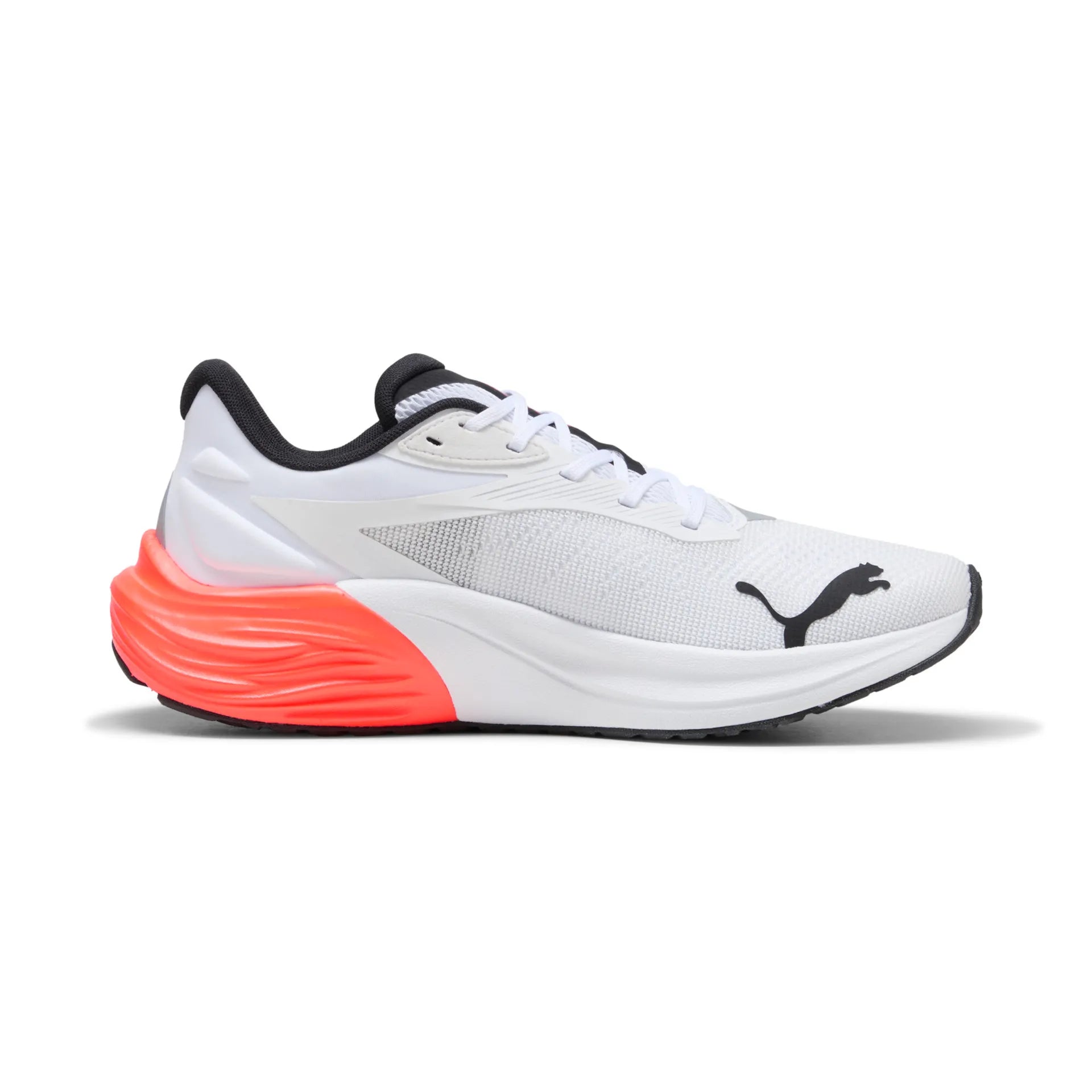 Puma Electrify Nitro 4, Laufschuhe, Herren, Puma White/Glowing Red/Puma Black