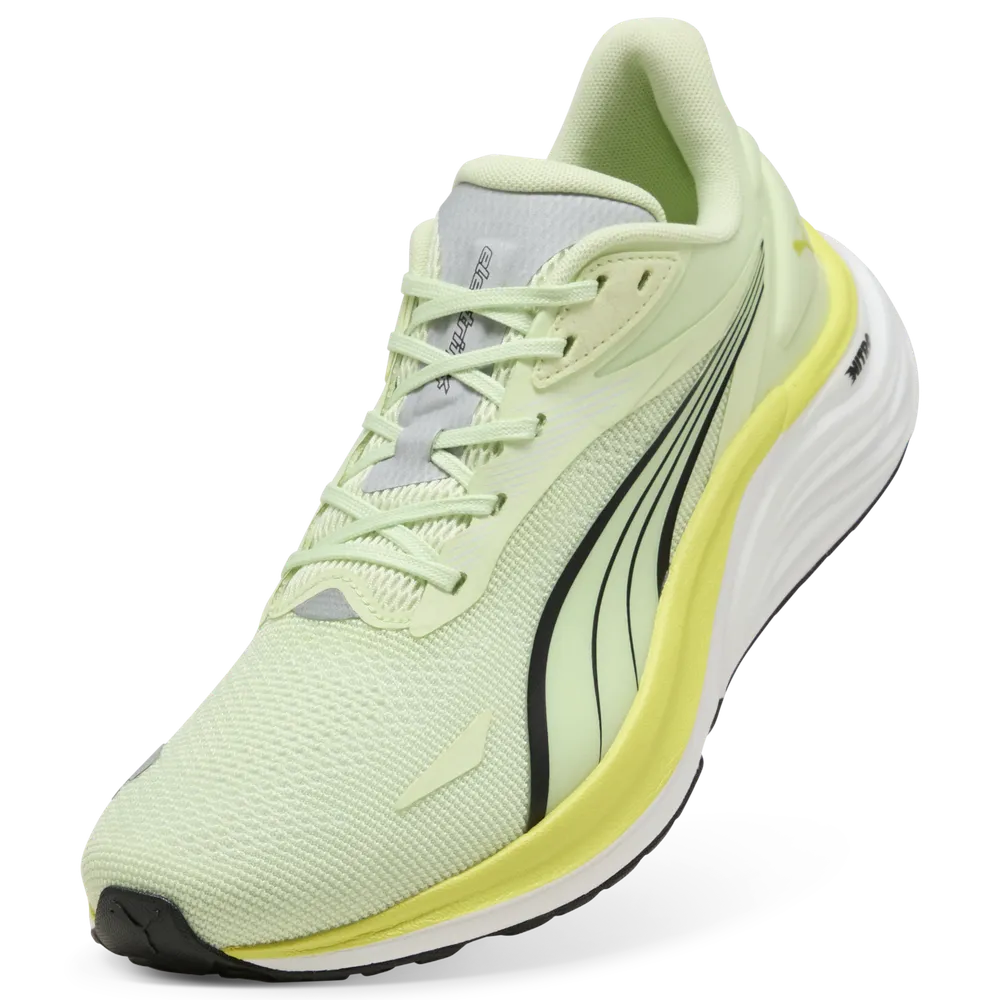 Puma Electrify Nitro 4, Laufschuhe, Herren, Apple Spritz/Lux Lime/PUMA Black