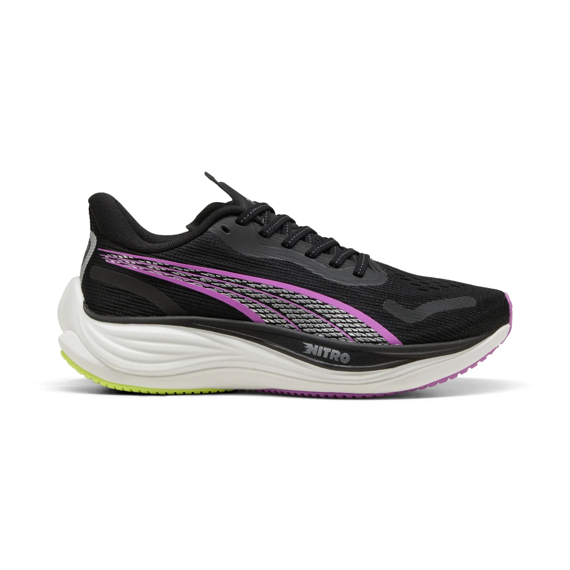 Puma Velocity NITRO™ 3, Laufschuh, Damen, Puma Black/Pure Magenta