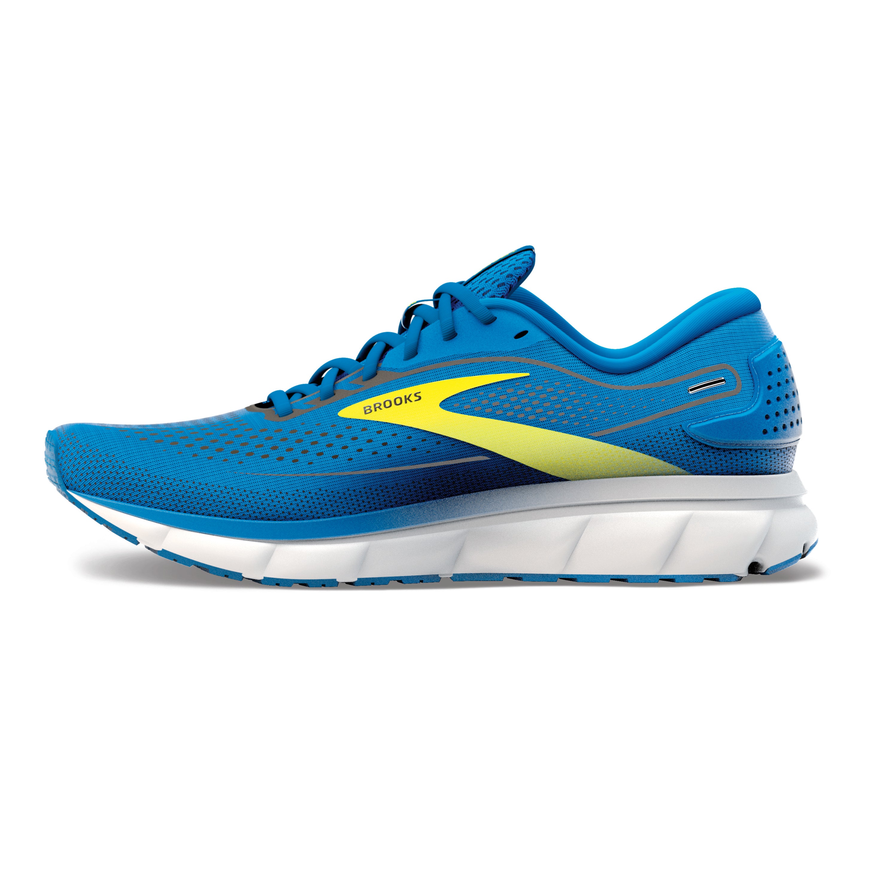 Brooks Trace 2, Herren, Blue/Nightlife/White, blau/gelb