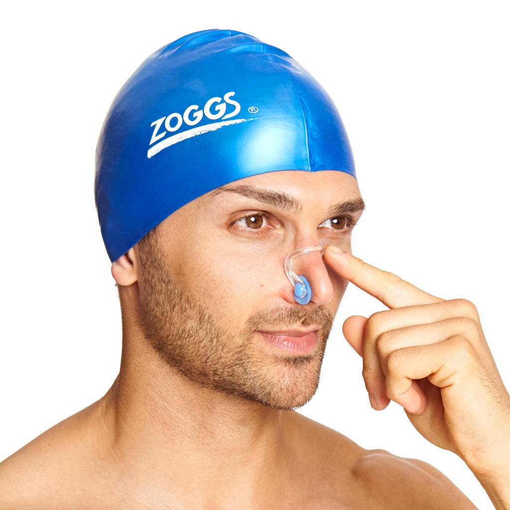 Zoggs Nose Clip, Nasenklammer, unsortiert (blue/clear)
