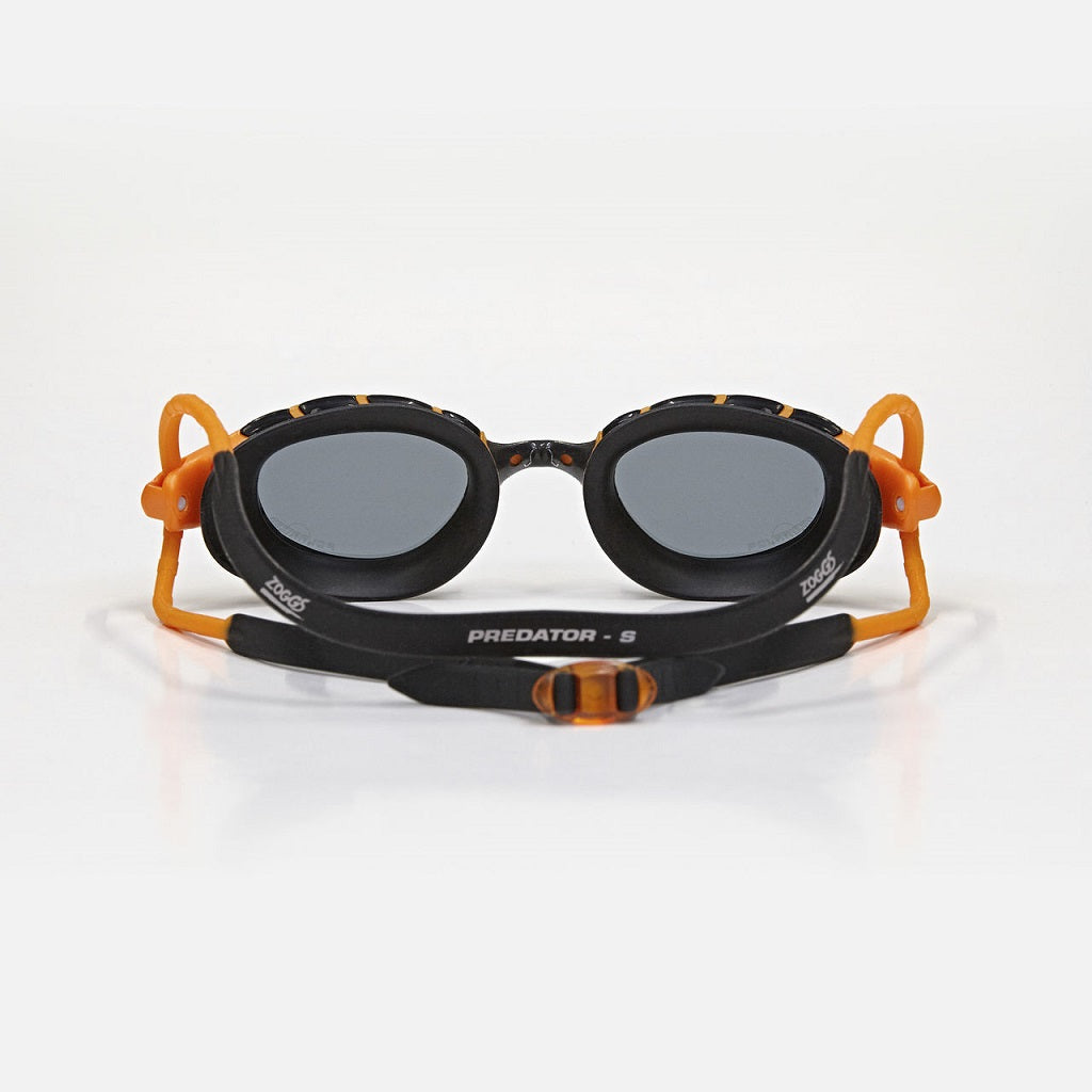 Zoggs Predator Polarized rauch getönt, orange/schwarz