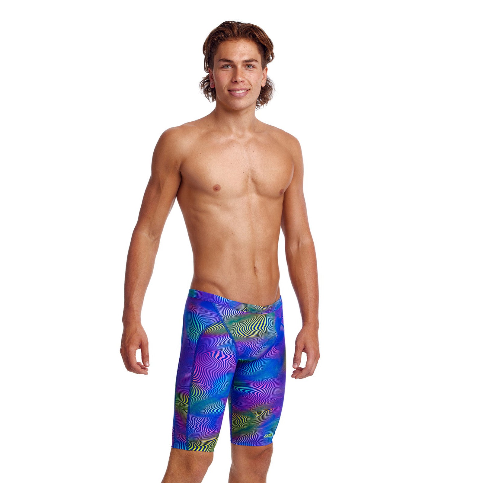 Way Funky, Mother Funky, Funky Trunks Men's Training Jammers Screen Time, Badehose, Herren