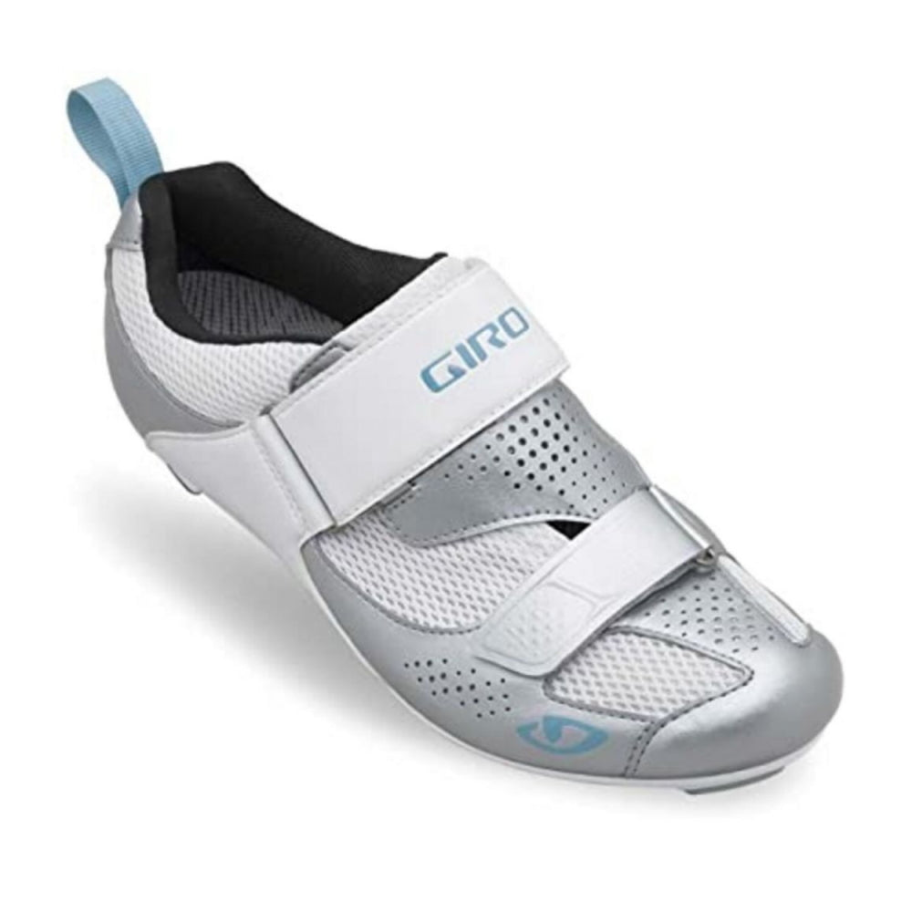 Giro Fahrradschuh Flynt™Tri, Damen, weiß/silber, Größe 38,5