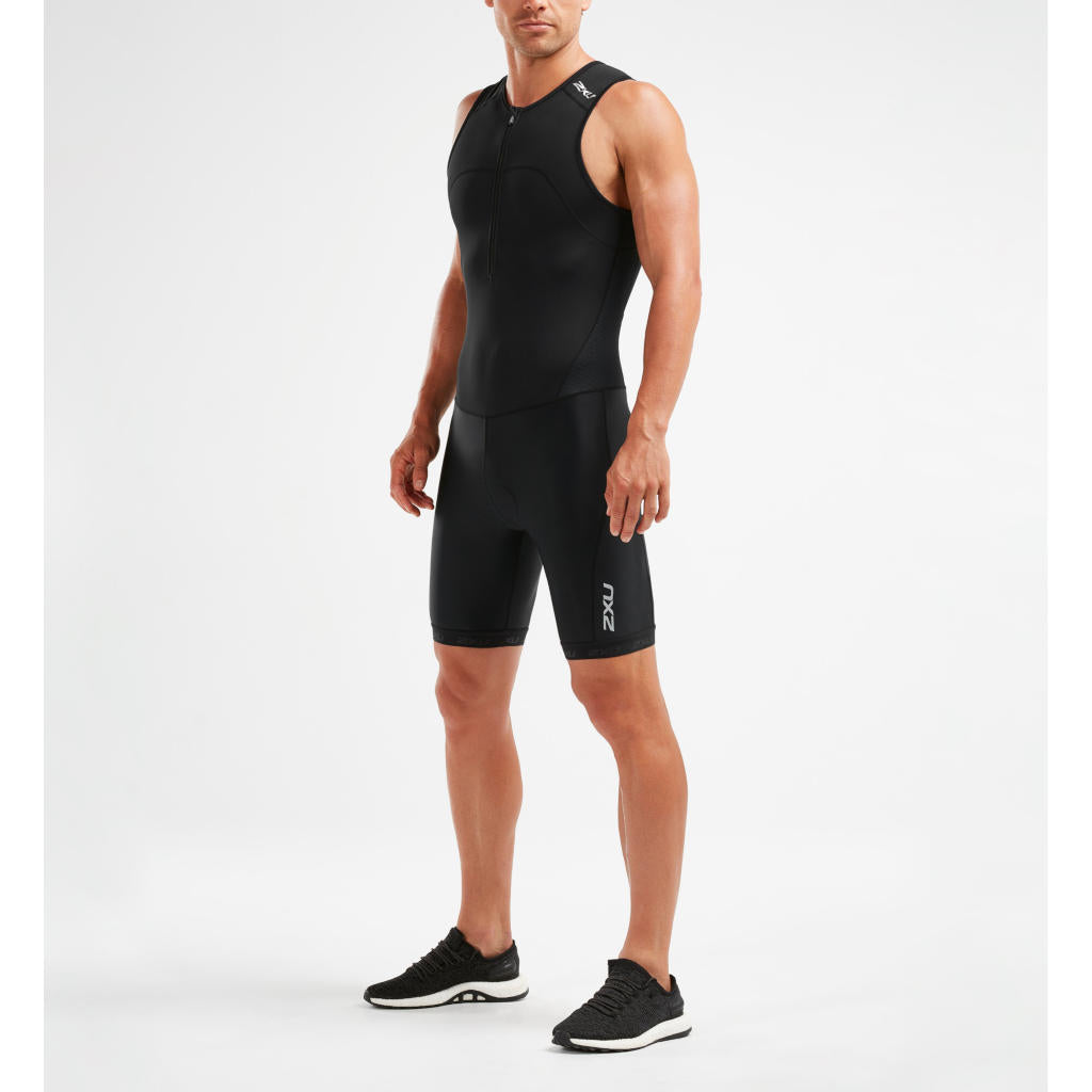 2XU Active TriSuit, Herren, schwarz