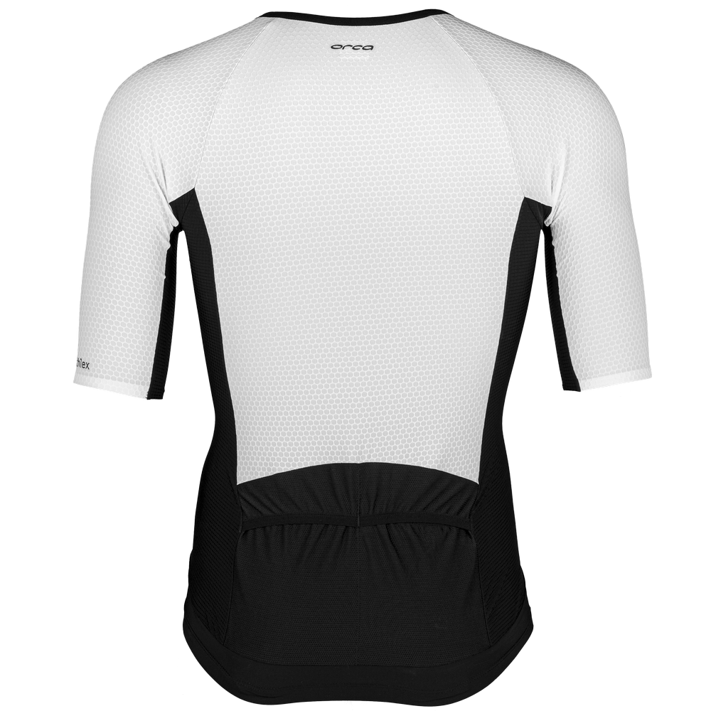 Orca Athlex Sleev Top, Herren, schwarz/weiß