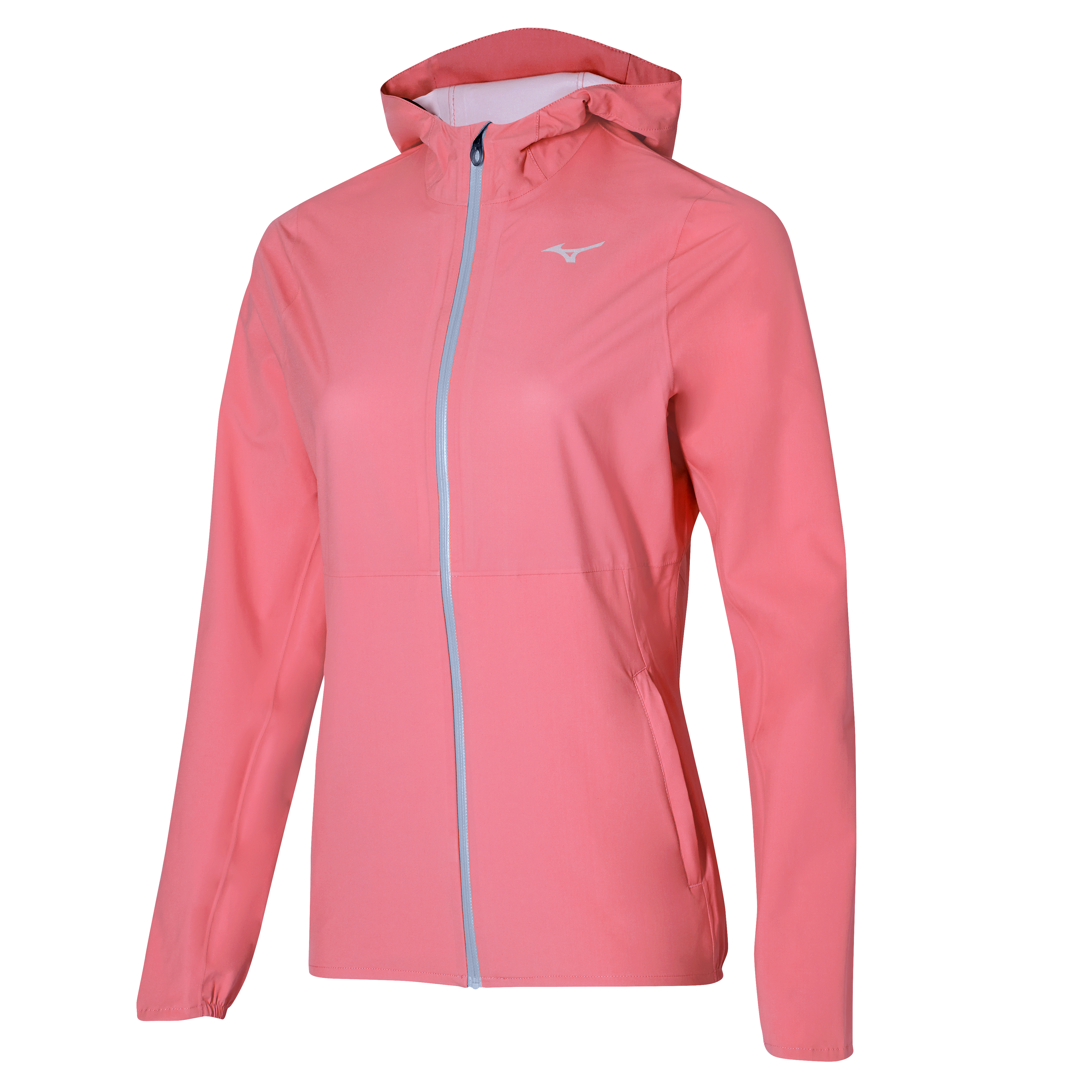 MIZUNO Waterproof 20K Jacket, Damen, sunkissed coral, korall
