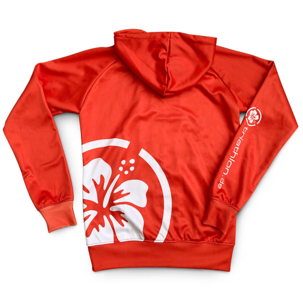 triathlon.de Hoodie, Herren, rot