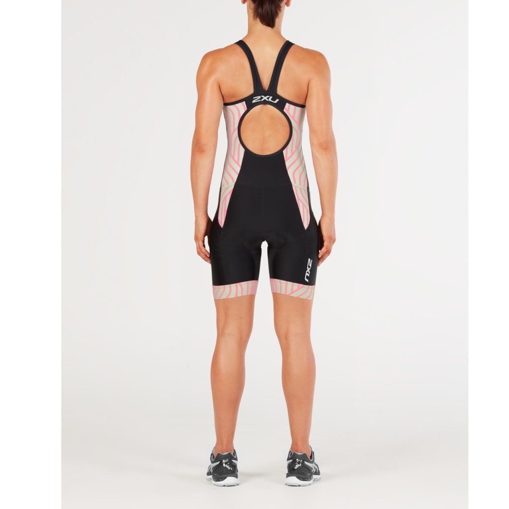2XU Perform Y-Back Trisuit, Damen, schwarz/mint