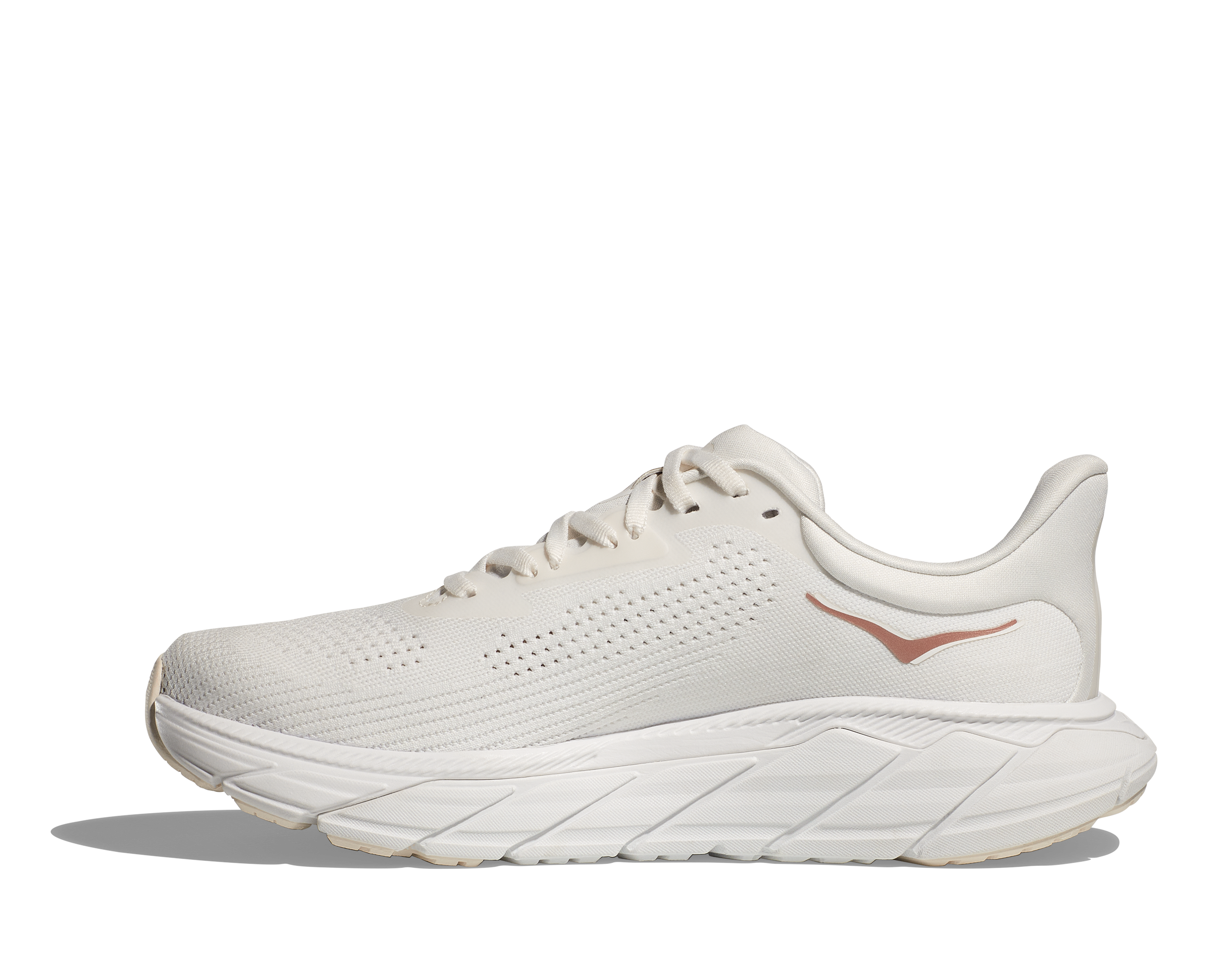 Hoka Arahi 7, Laufschuh, Damen, Blanc De Blanc/Rose Gold