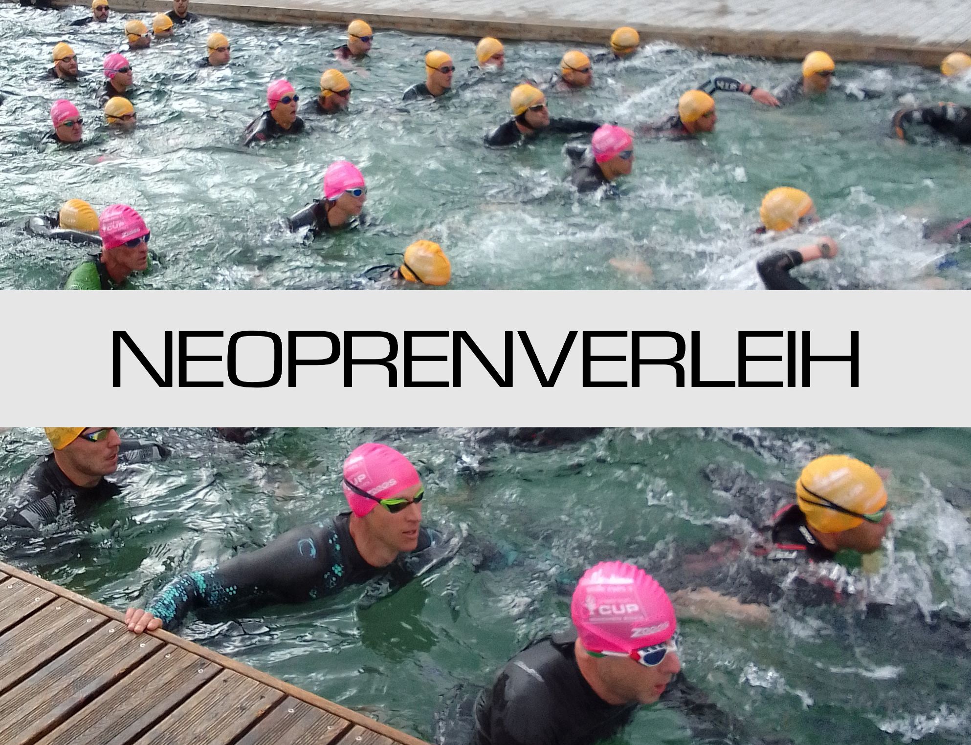 Neoprenverleih beim 29. Stadttriathlon Erding 2024