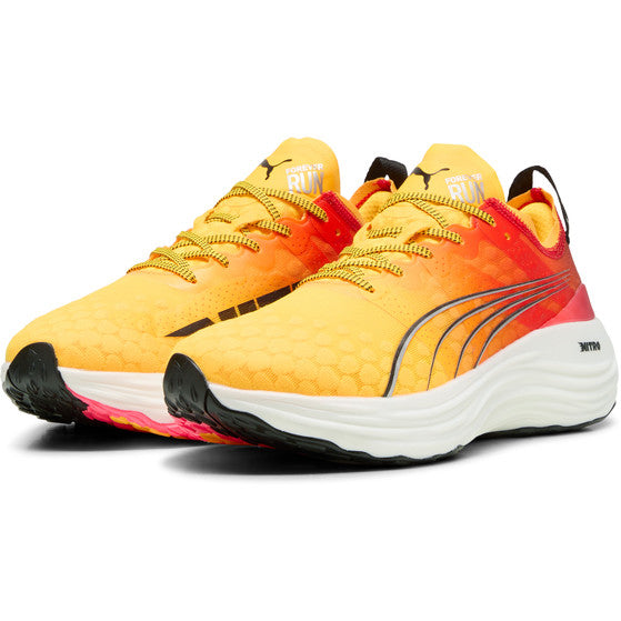 Puma ForeverRun NITRO, Laufschuhe, Damen, Sun Stream-Sunset Glow-PUMA White