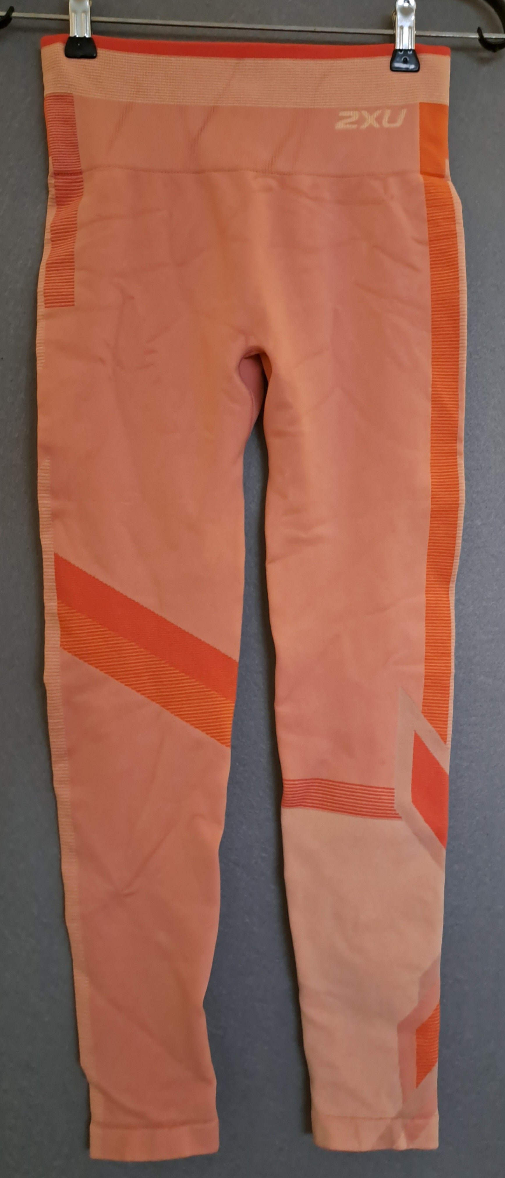 2XU Motion Tech Tights, Laufhose, Damen, Rosette/Peach Whip