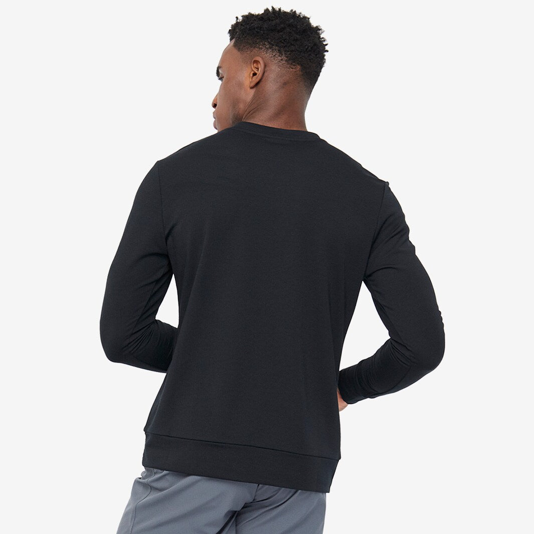 2XU Transit Longsleeve Crew, Herren, Black