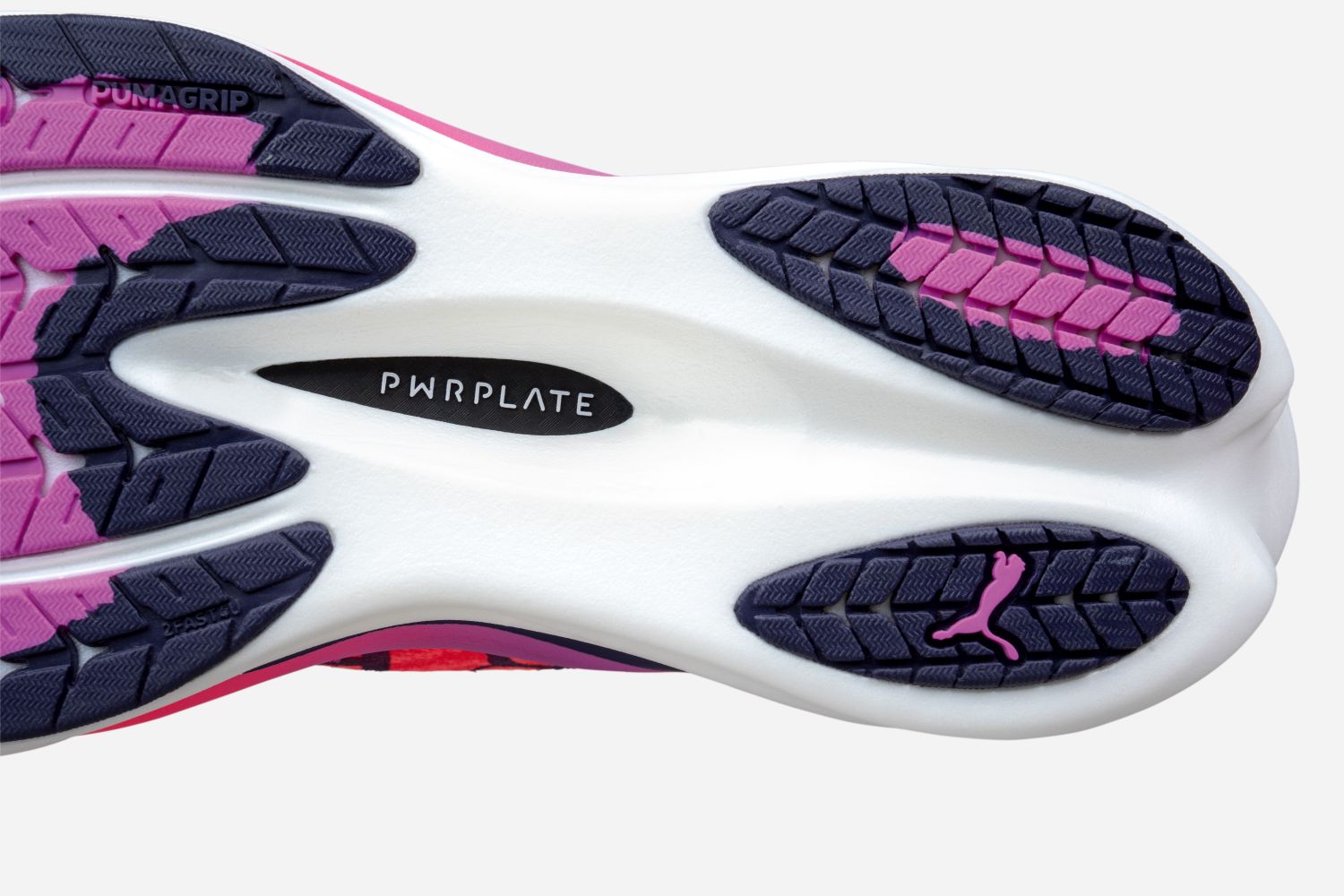 Detailansicht Sohle hinterer Bereich linker Schuh