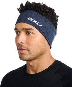 2XU Ignition Headband, Stirnband, unisex, dunkles blaugrau/reflektierend
