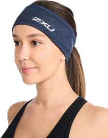 2XU Ignition Headband, Stirnband, unisex, dunkles blaugrau/reflektierend