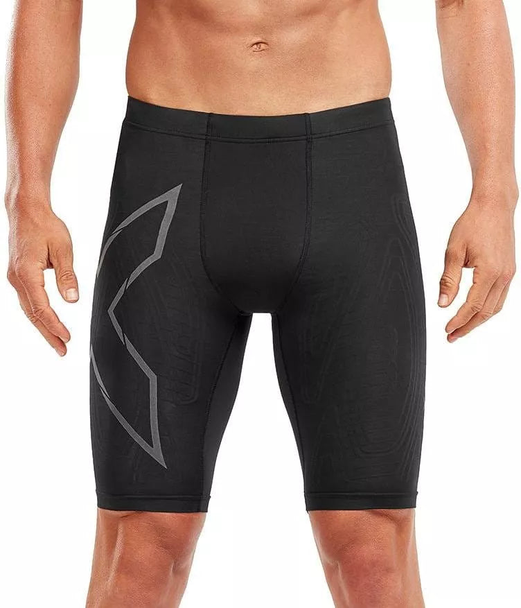 2XU Light Speed Compression Shorts, Herren, Black/Black Reflective