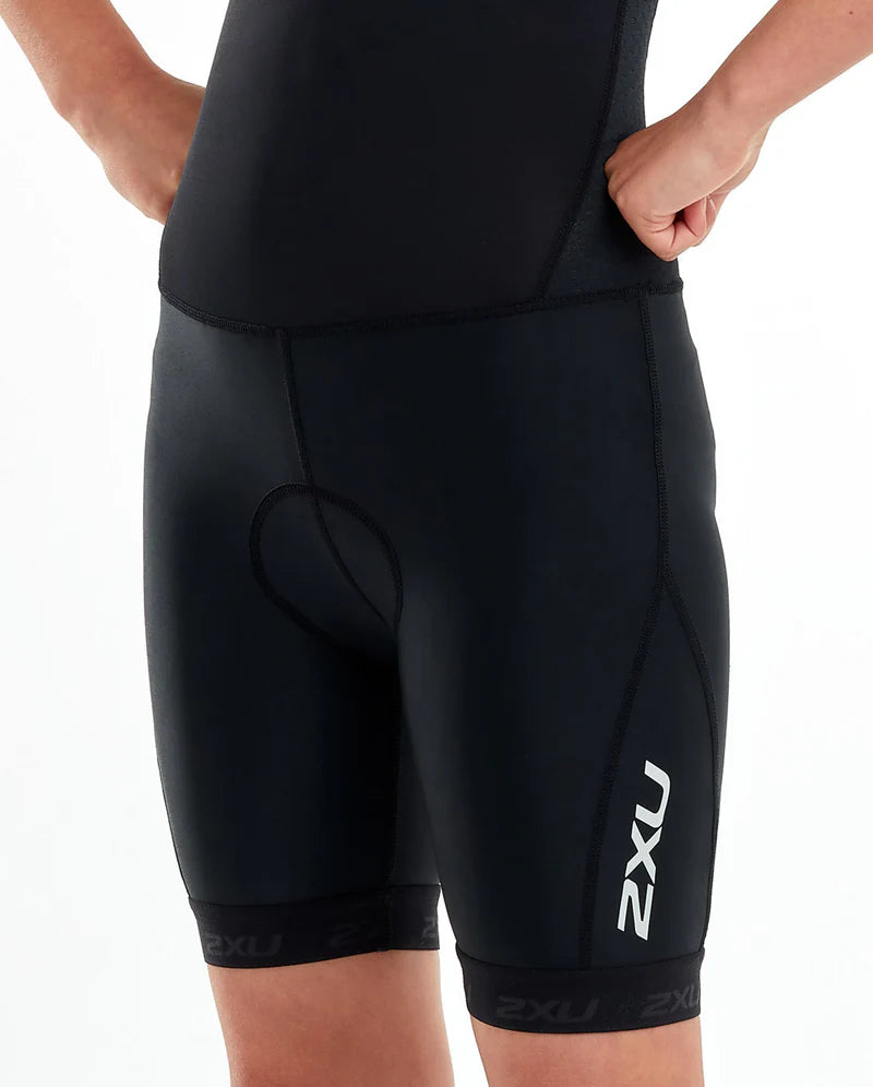 2XU Active Youth Trisuit, Kinder, schwarz