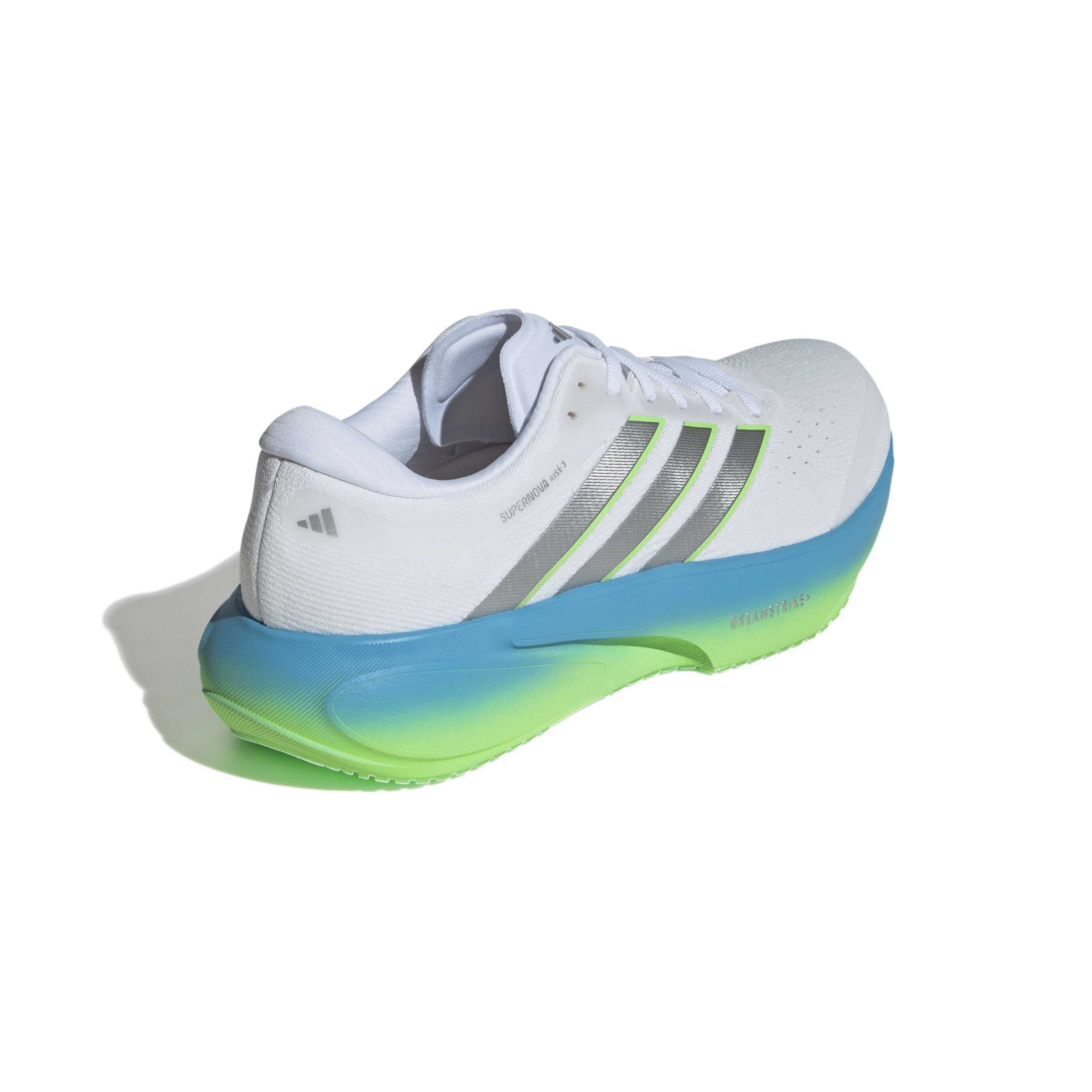 Schrägansicht rechter Schuh von hinten Außenseite