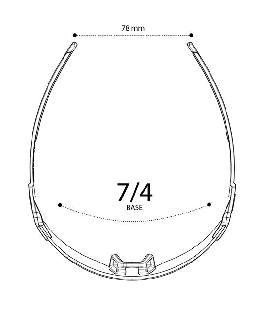 KOO Supernova, Sonnenbrille, White L.Red MR
