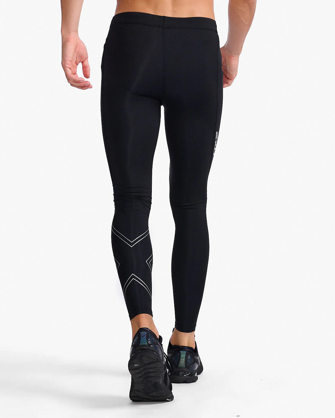 2XU ASPIRE Compression Tights, Herren, Black/Silver