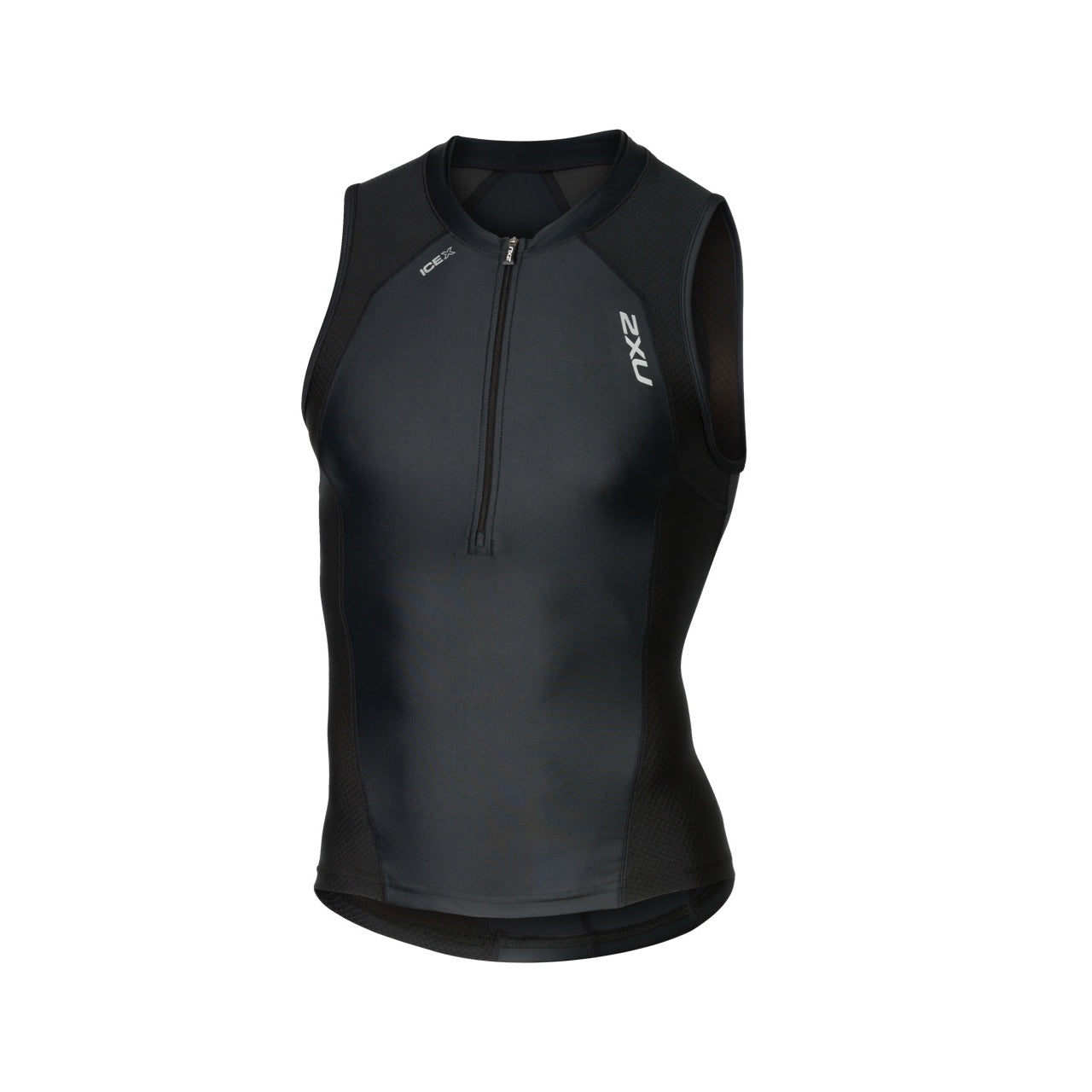 2XU Compression Tri Singlet, Herren, schwarz