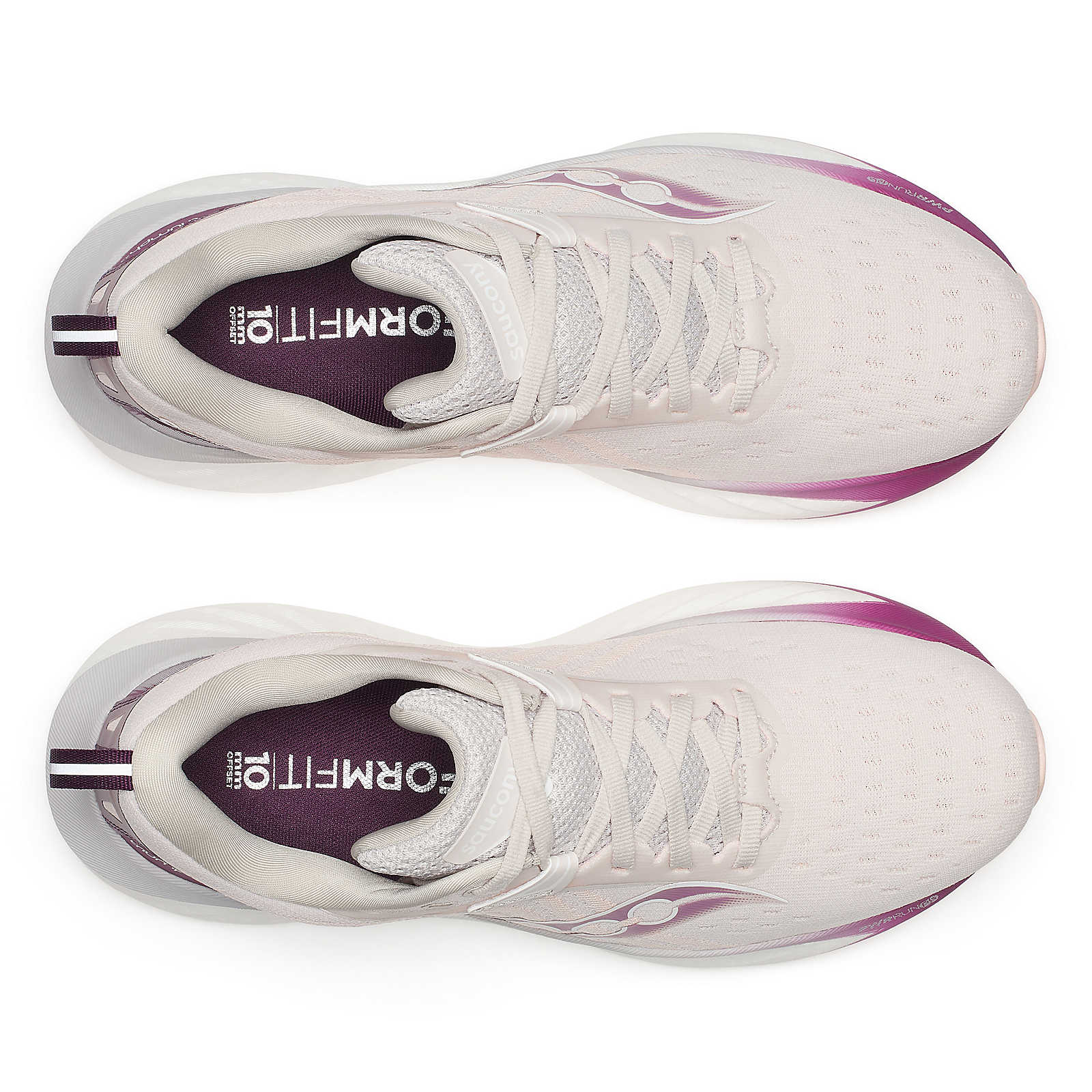 Saucony Triumph 22, Damen, Moon/Eggplant