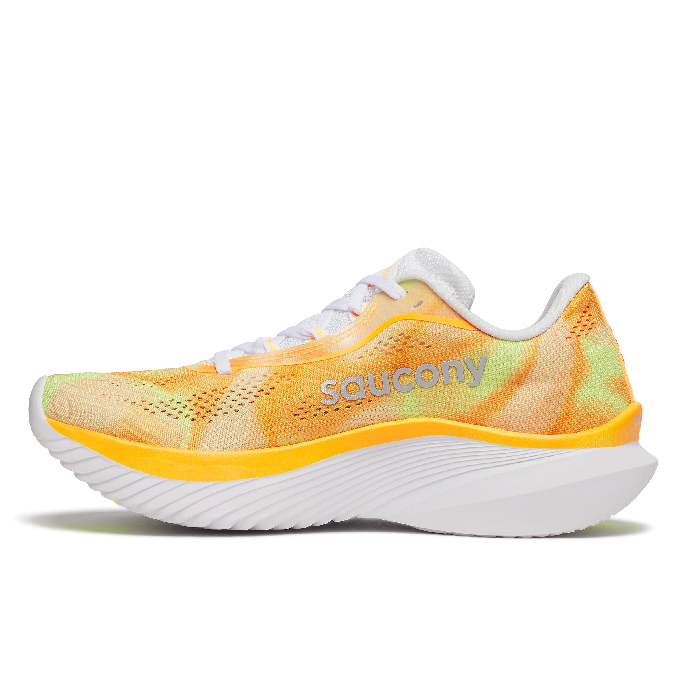 Saucony Kinvara 15, Laufschuh, Damen, Peel/White Orange Clair