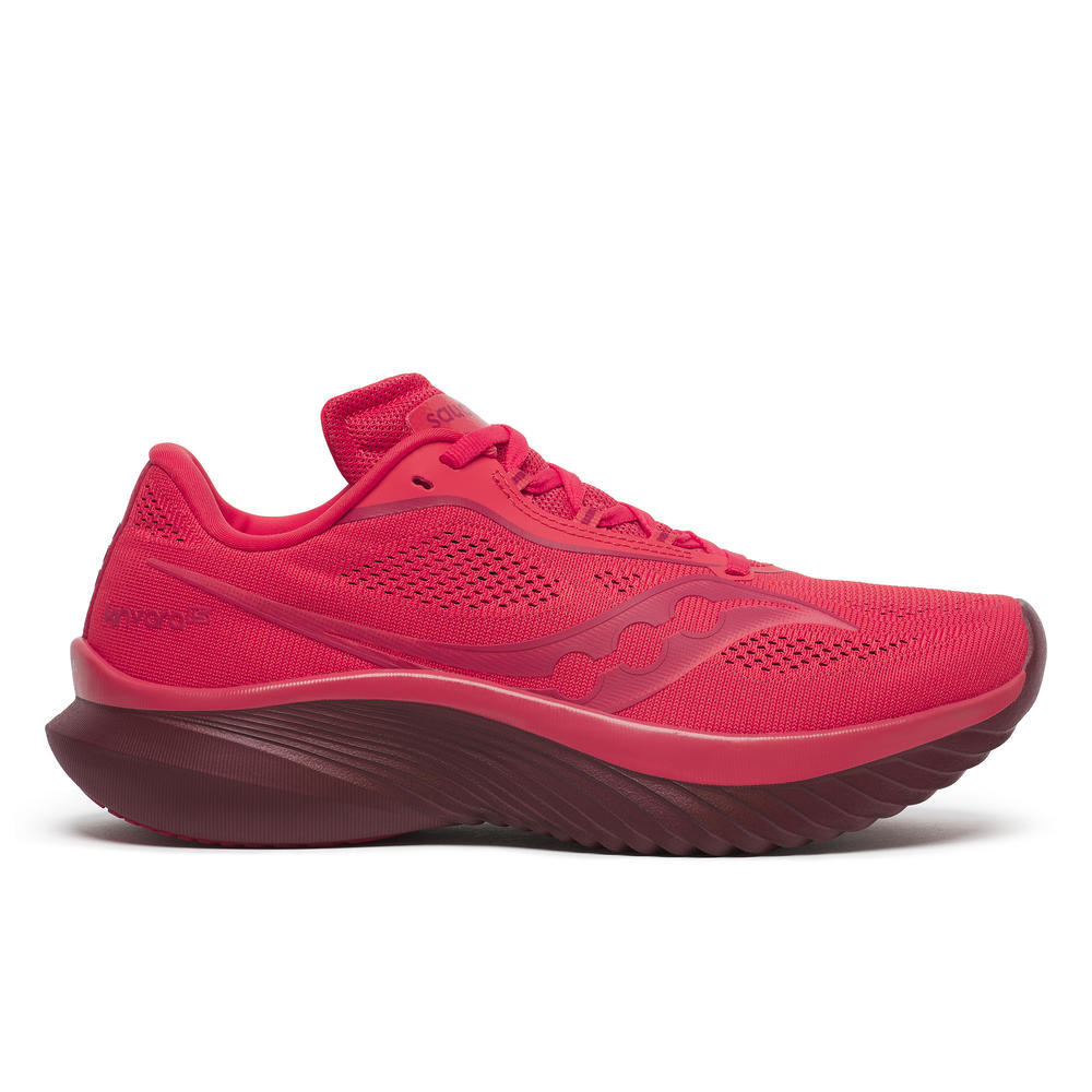 Saucony Kinvara 15, Laufschuh, Damen, Cayenne/Currant