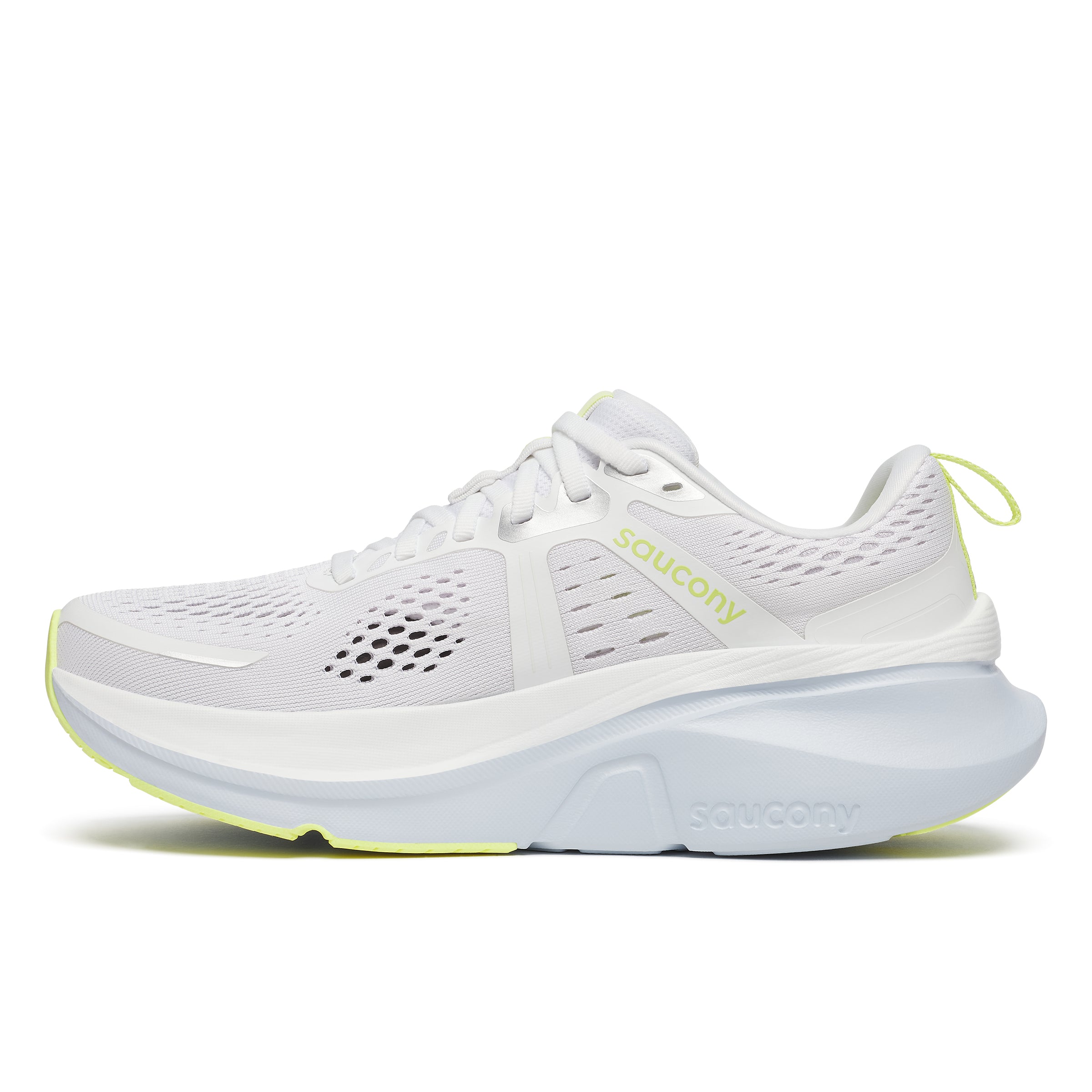 Saucony Guide 18, Laufschuhe, Damen, White/Ice Melt