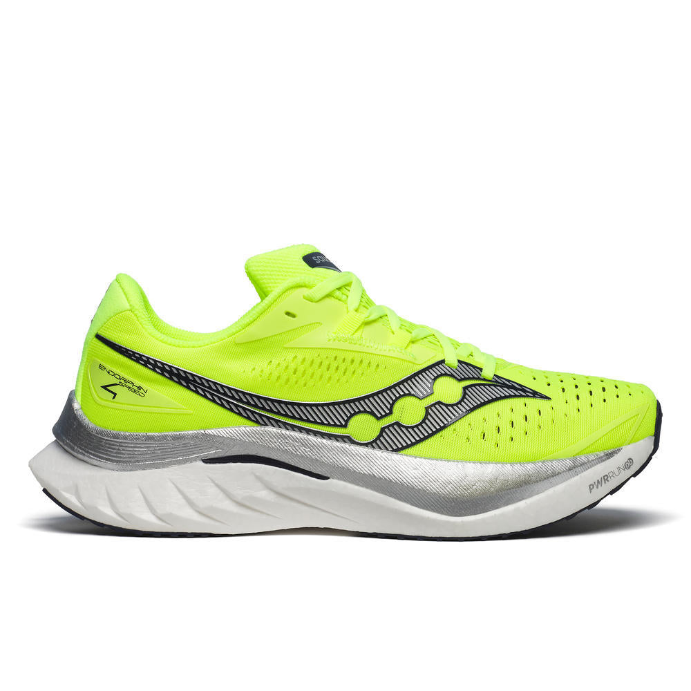 Saucony Endorphin Speed 4, Laufschuh, Herren, Citron/Navy Jaune