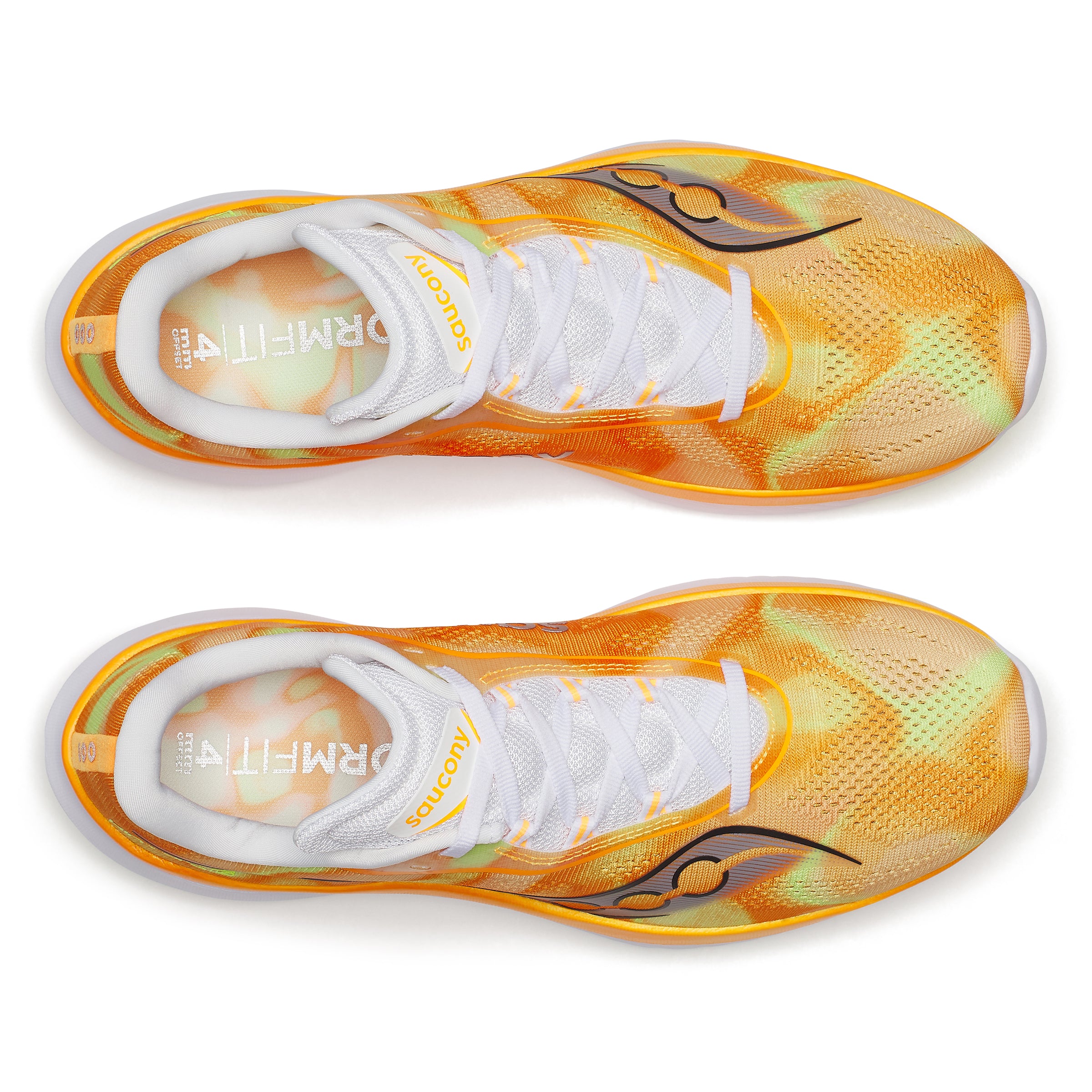 Saucony Kinvara 15, Laufschuhe, Herren, Peel/White Orange Clair