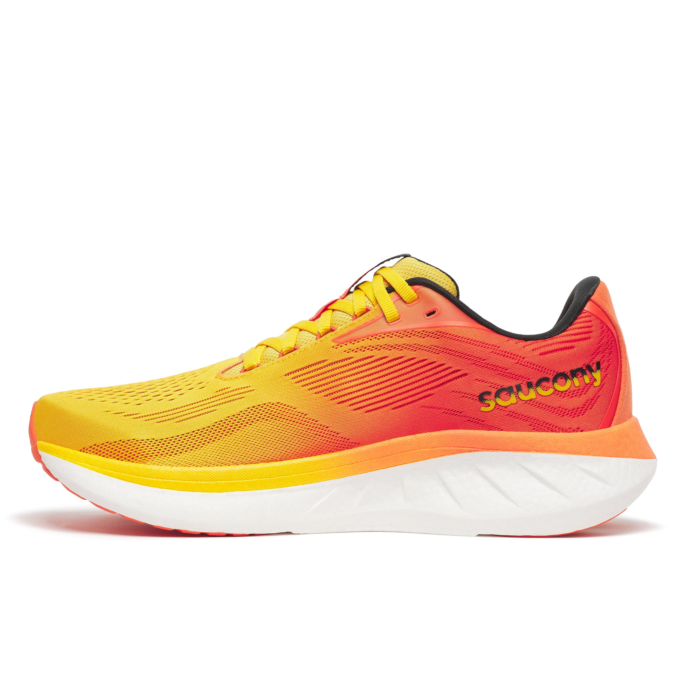 Saucony Ride 18, Herren, POLLEN/PEPPER