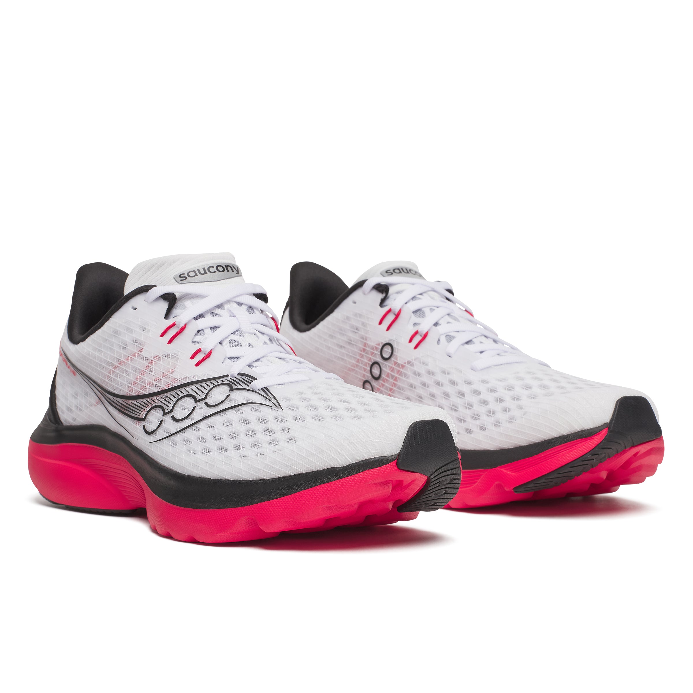 Saucony Kinvara 16, Laufschuh, Herren, White/Red